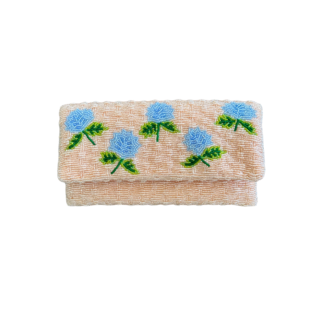 Hydrangea Basket Clutch
