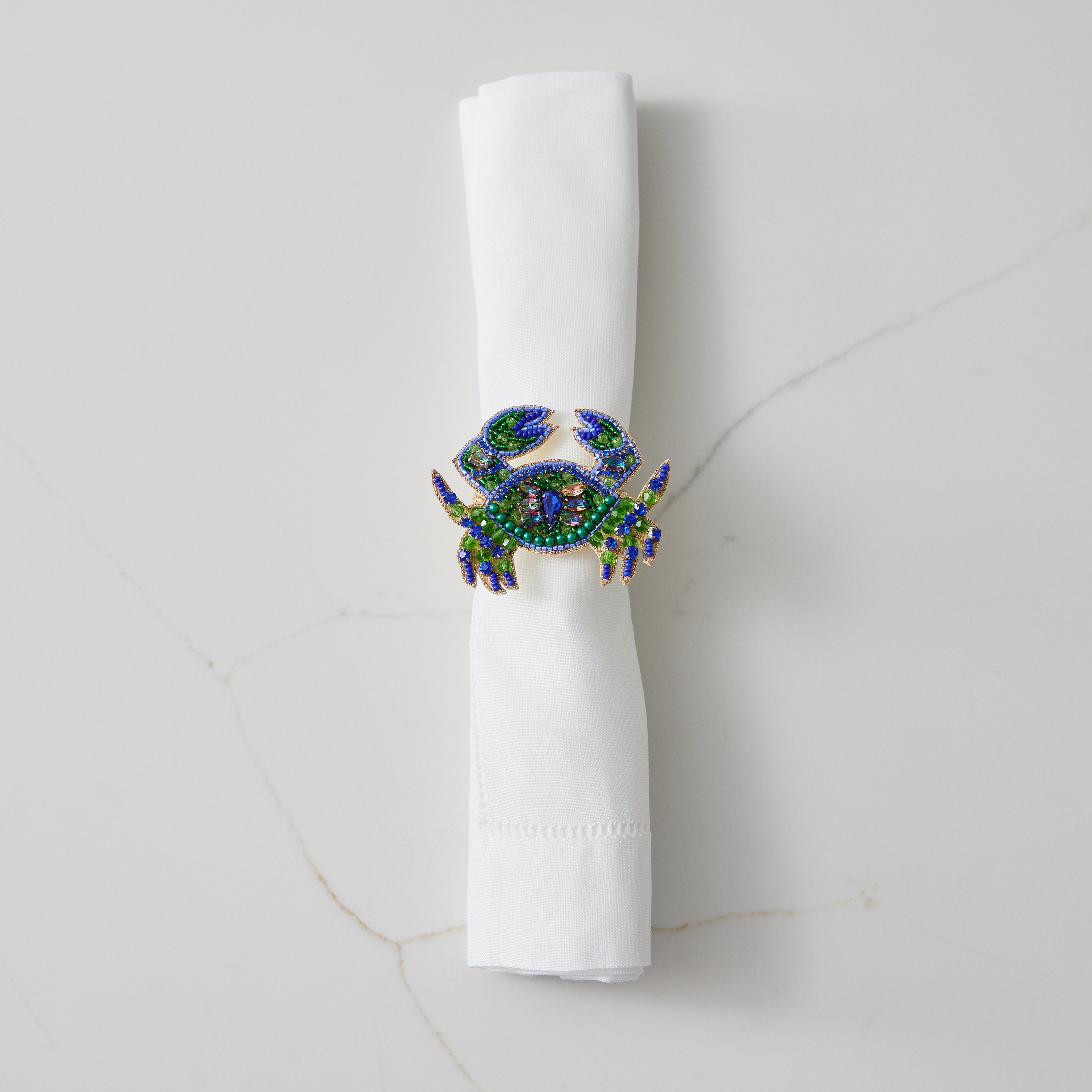 Blue Crab Napkin Ring