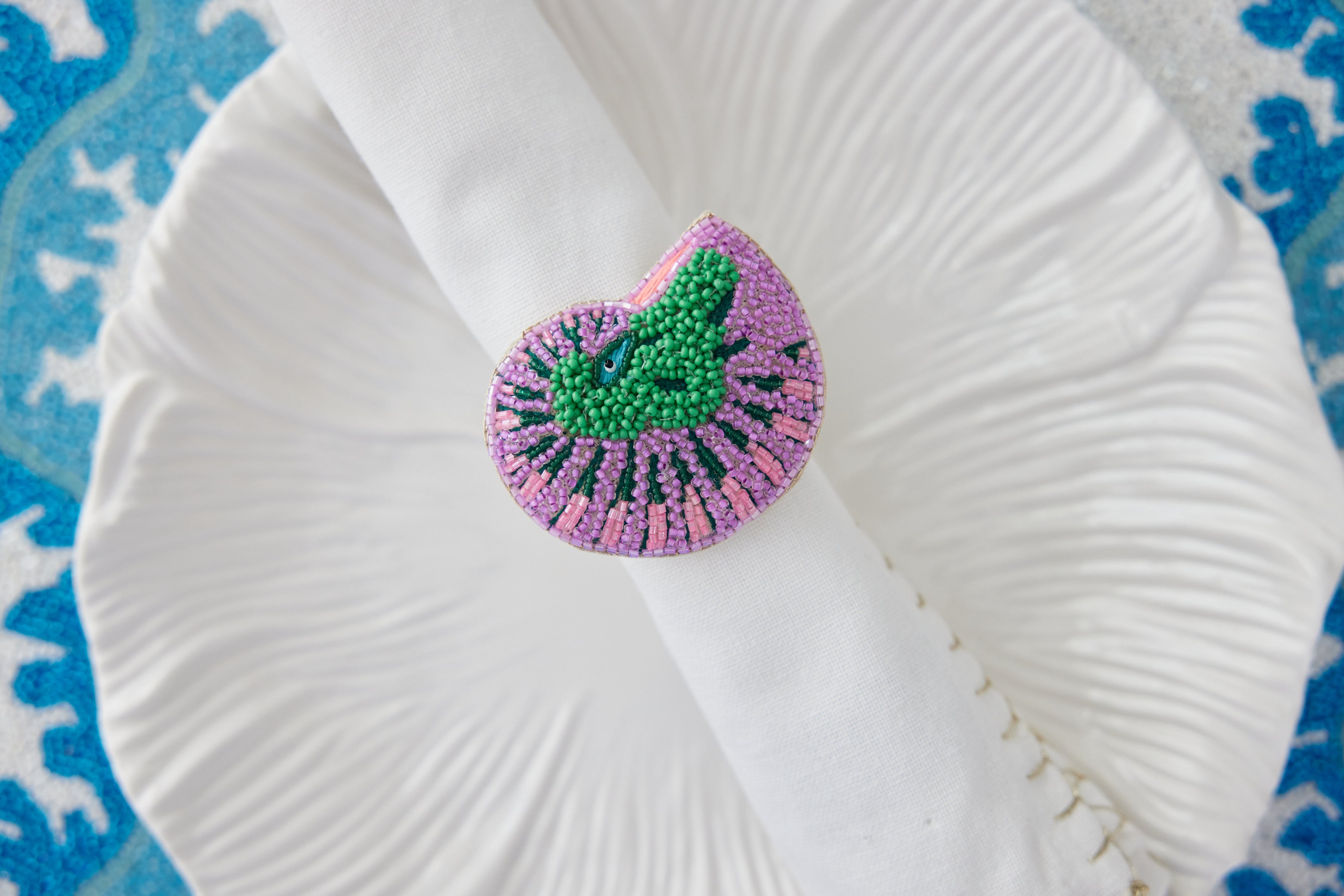 Shell Napkin Rings (Set of 4)