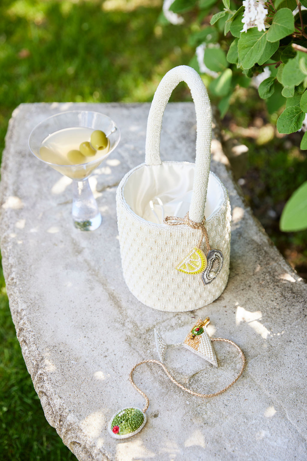 The Dirty Martini Bag Charm