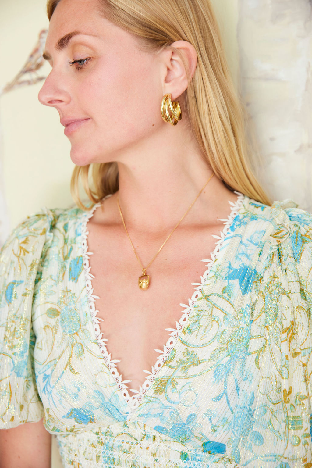 Nantucket Basket Charm + Necklace