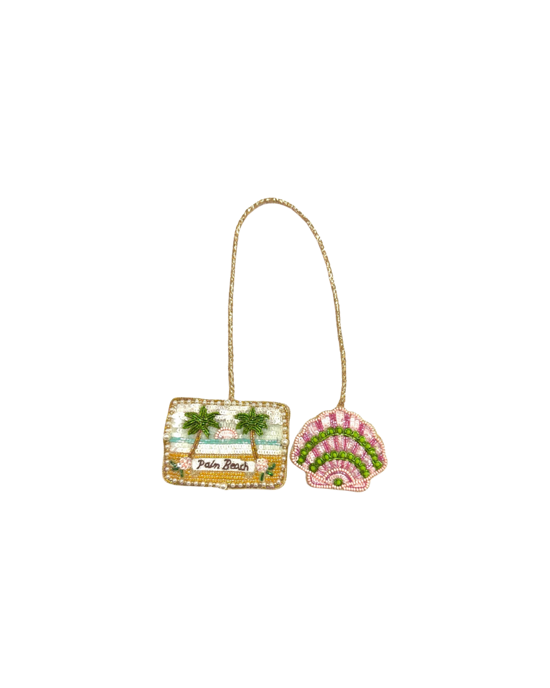 The Palm Beach Bag Charm