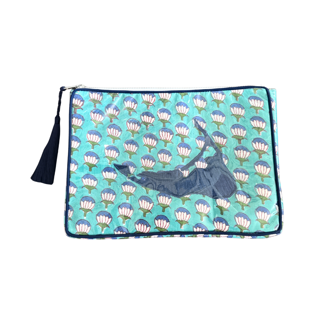 The OG India Bag - Nantucket, Teal - READY TO SHIP