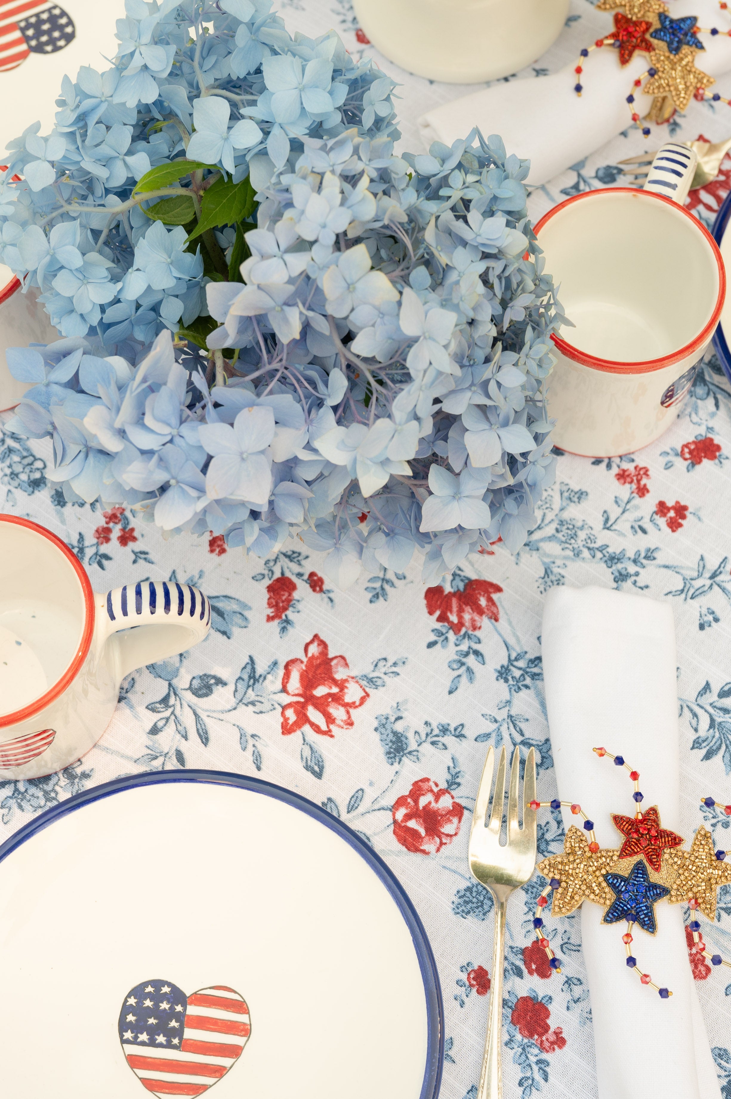 Patriotic Star Napkin Ring