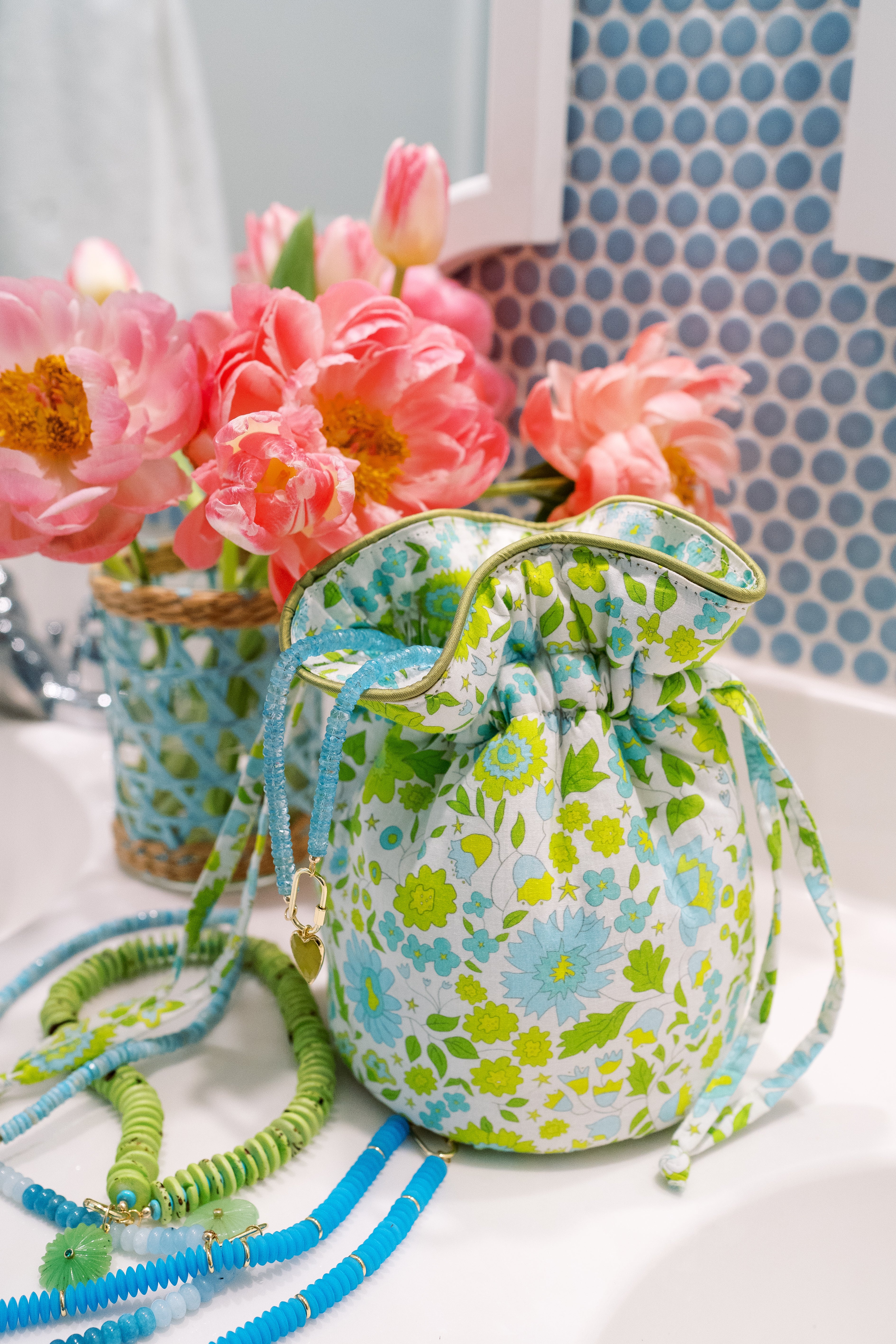 The Summer in Bloom Pouch x Fête Papier