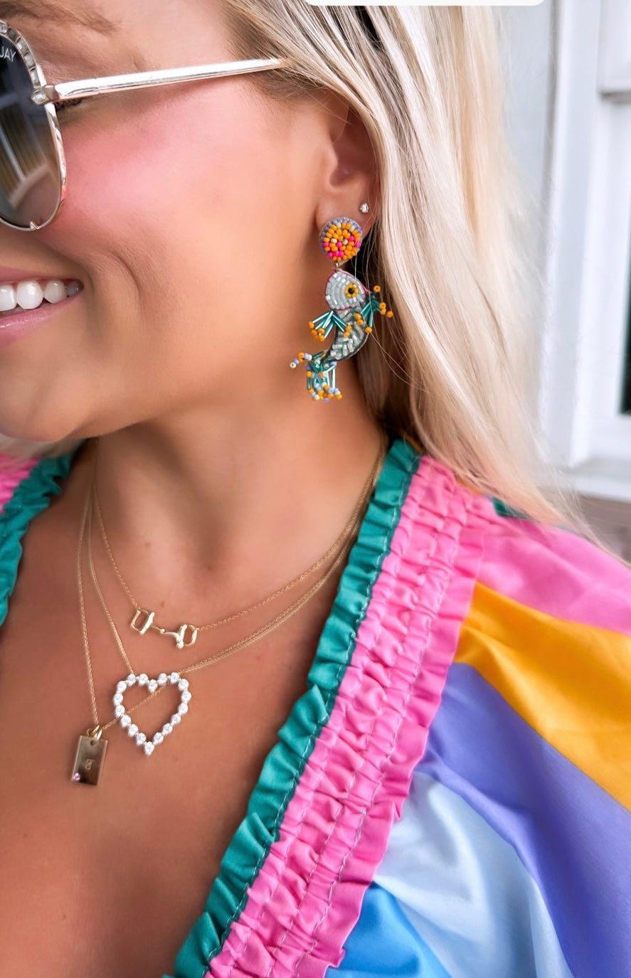 Colorful Fish Earrings