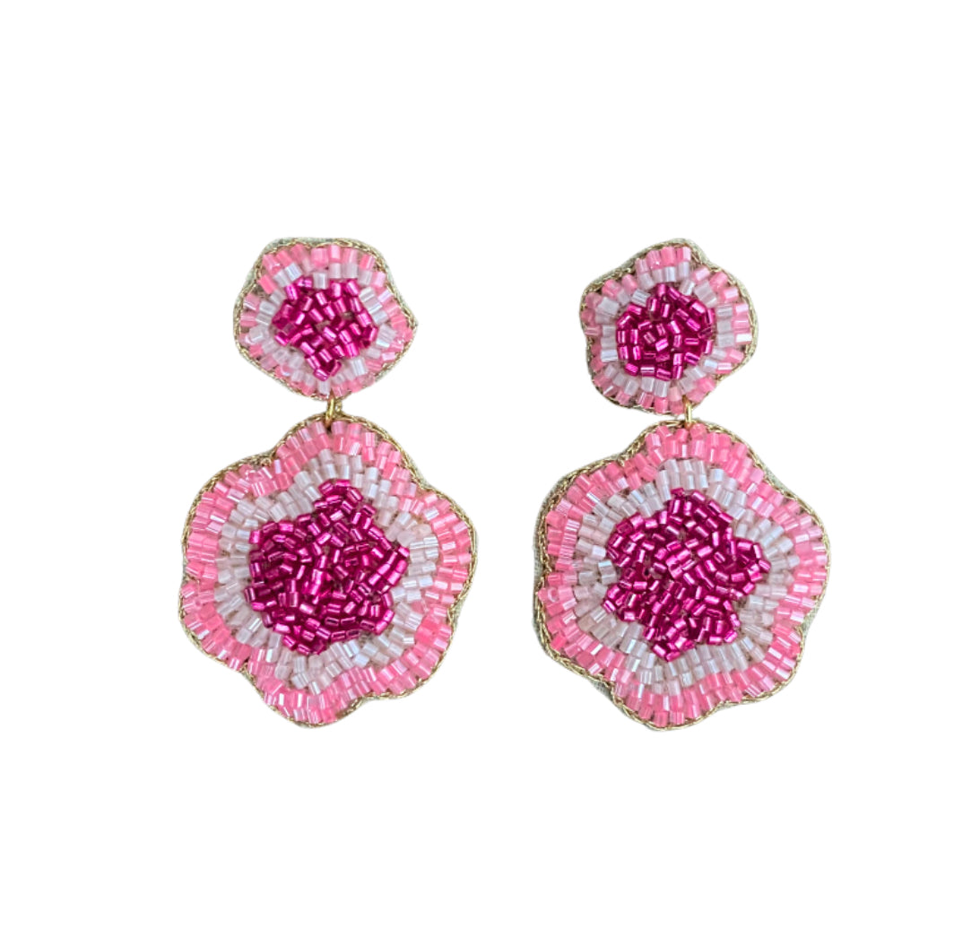 St. Tropez Earrings in Pink