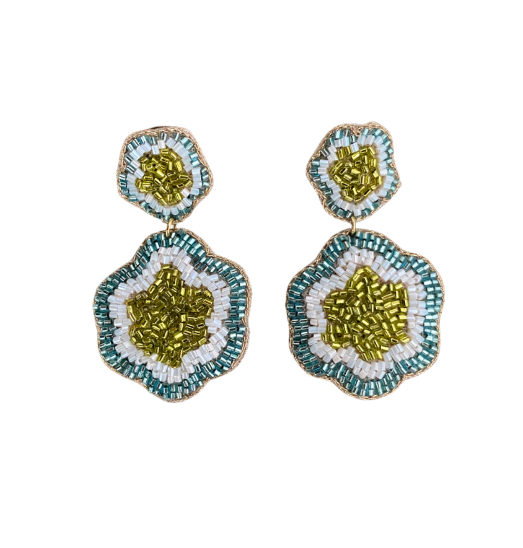 St. Tropez Earrings in Green