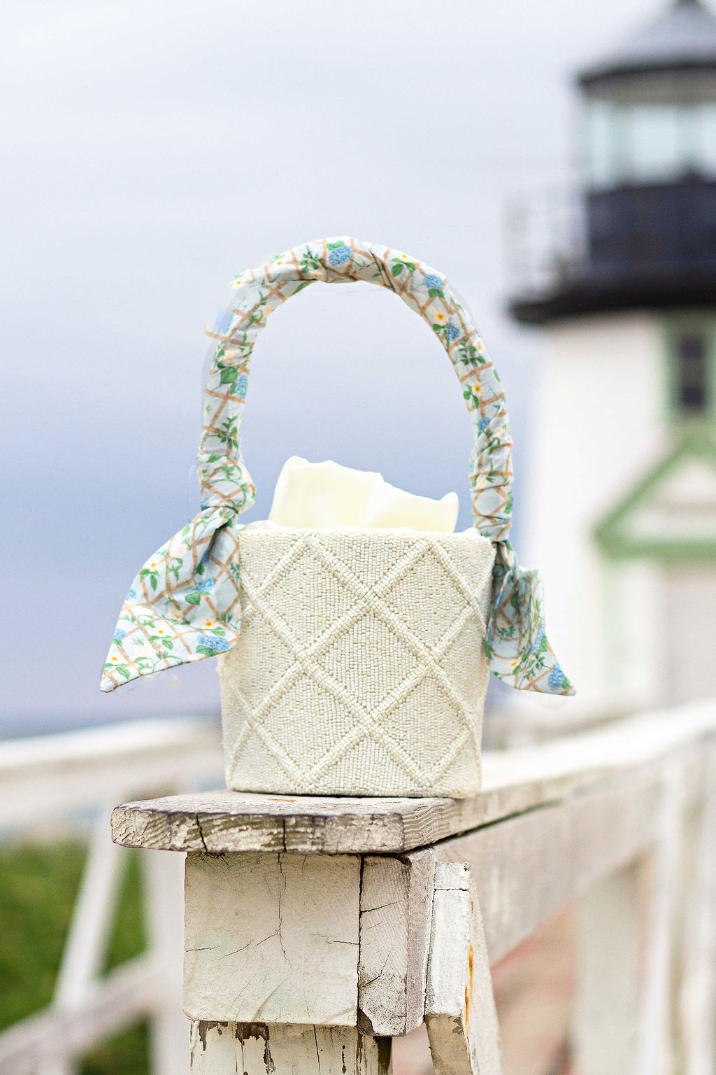 The Beaded Bucket Bag x Kristy & New England