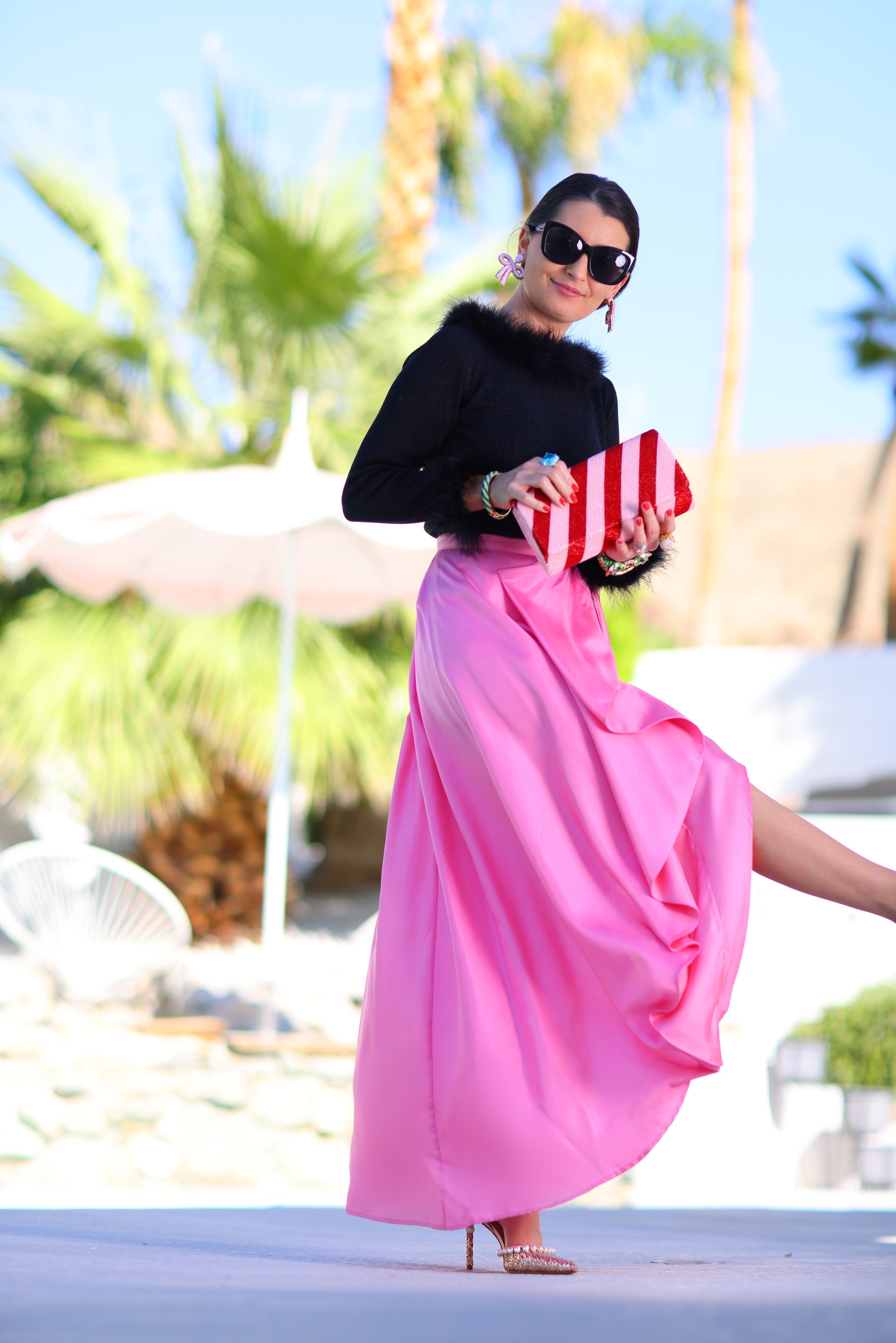 Candy Cane Clutch