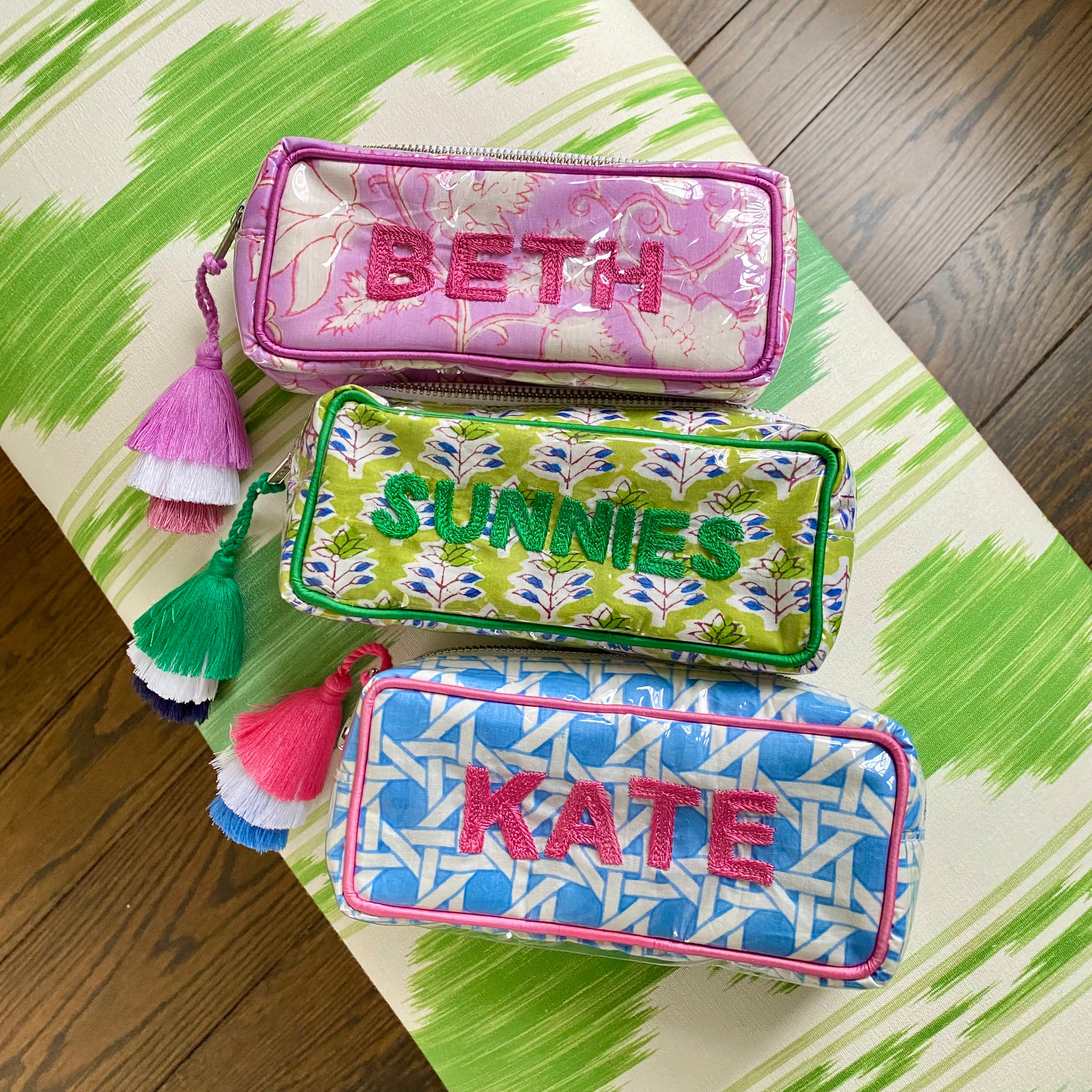 The Mini India Bag - Lilac / Eggplant - Monogrammed