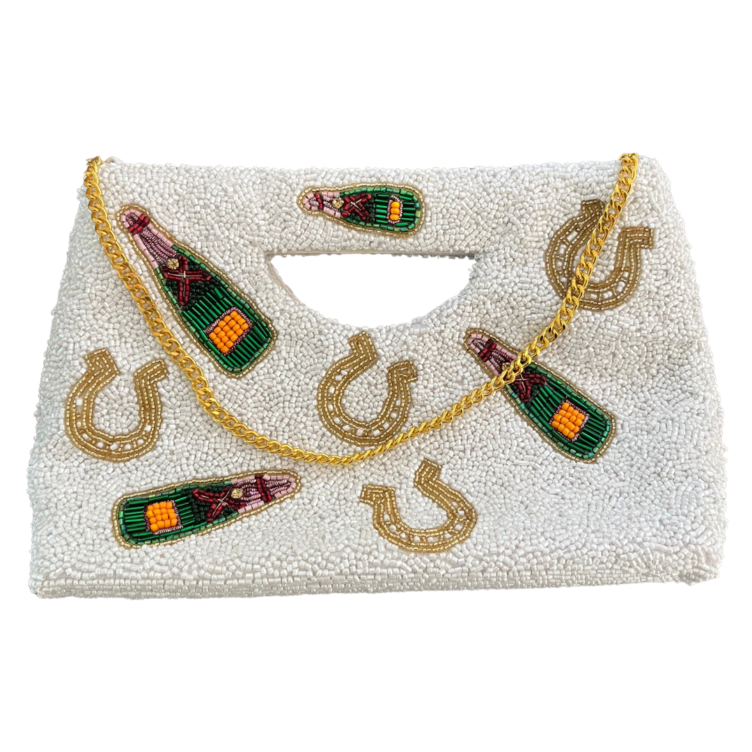 SAMPLE Bag Horseshoe / Champagne Cut Out Handle Bag Beth Ladd