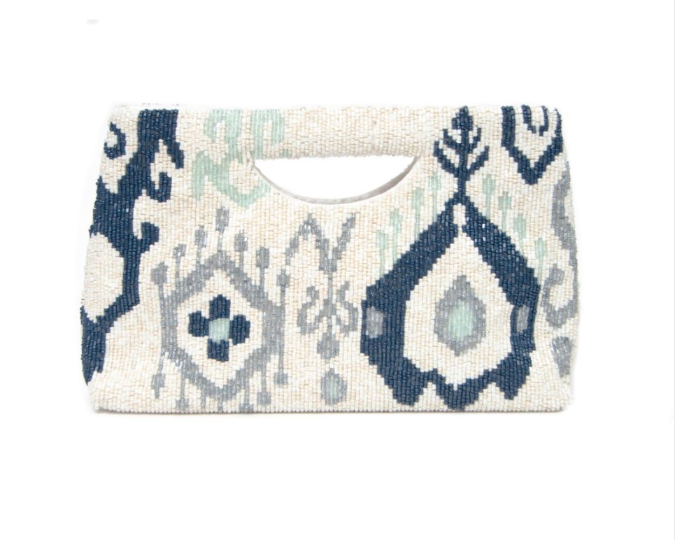 Custom Bridal Cut Out Handle Clutch