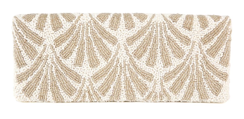Custom Bridal Clutch - SMALLER FOLDOVER SIZE