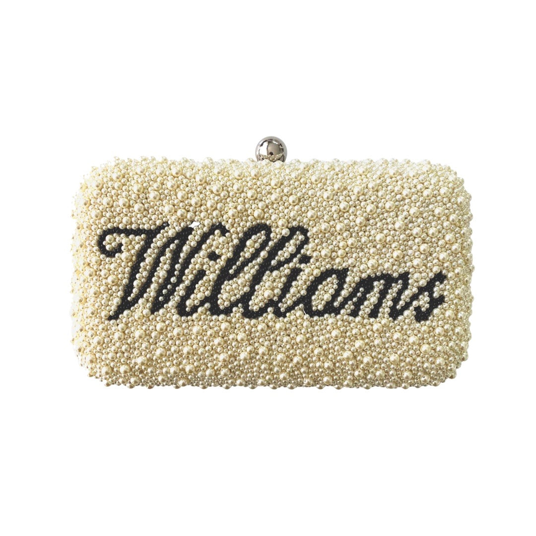 Custom Pearl Clutch