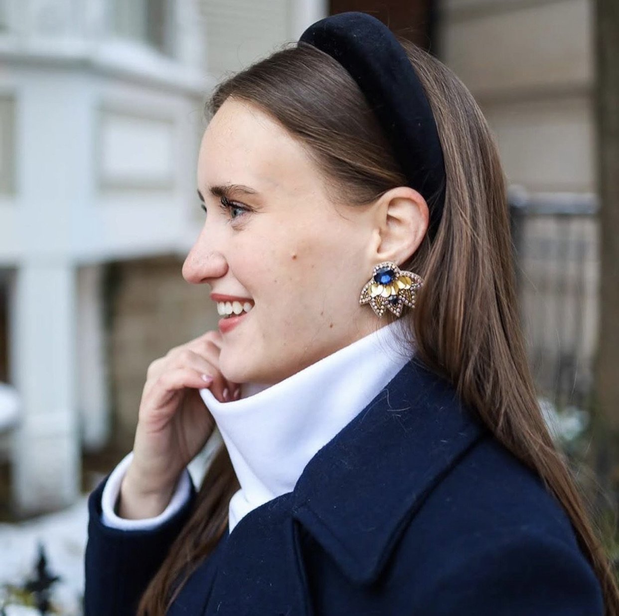 Hollis Earrings in Green