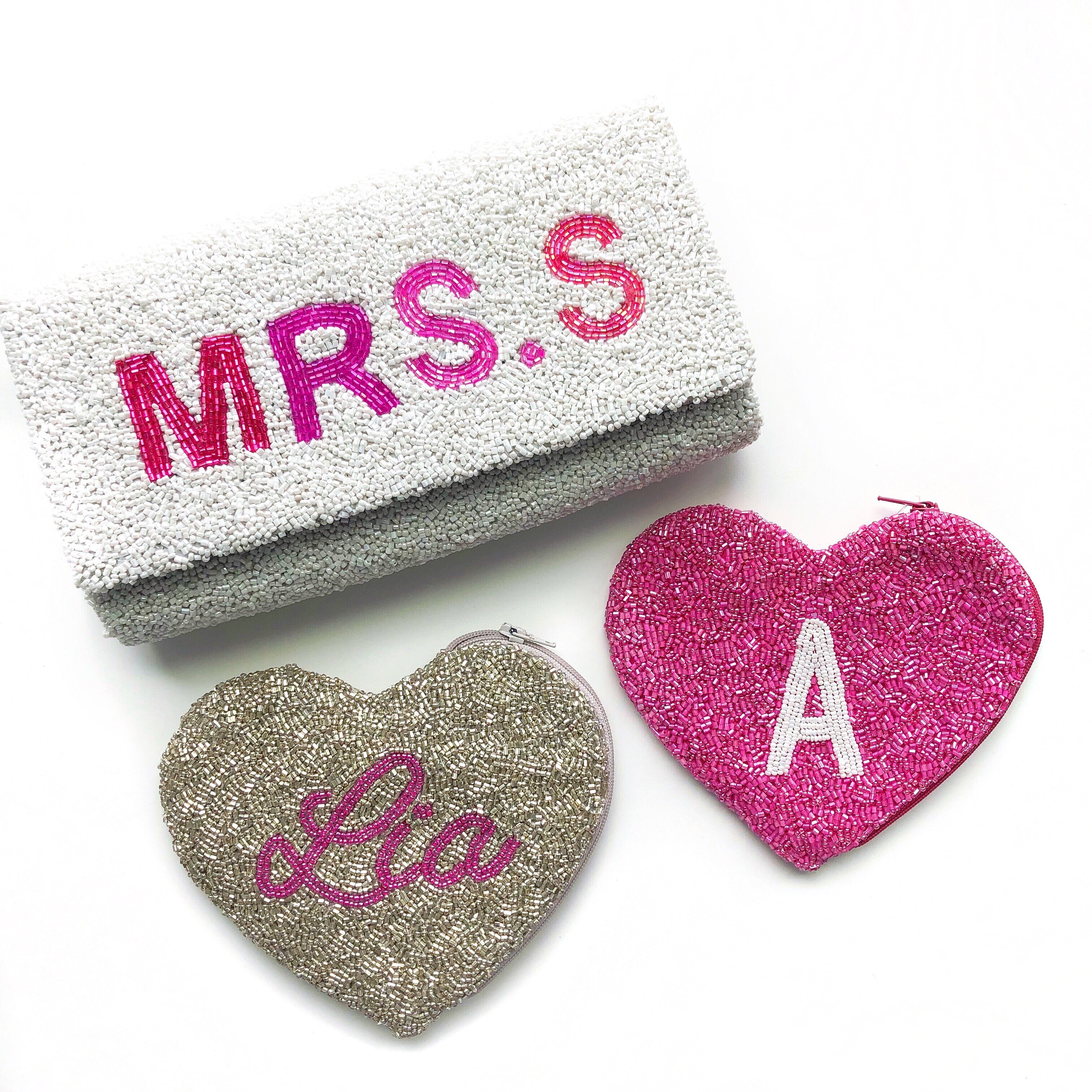 custom bridal and flower girl bags