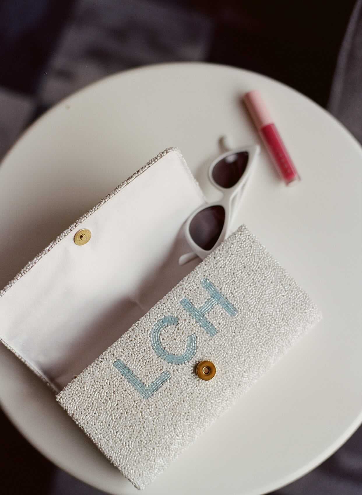 Custom Champagne Clutch - MANY COLORS AVAILABLE