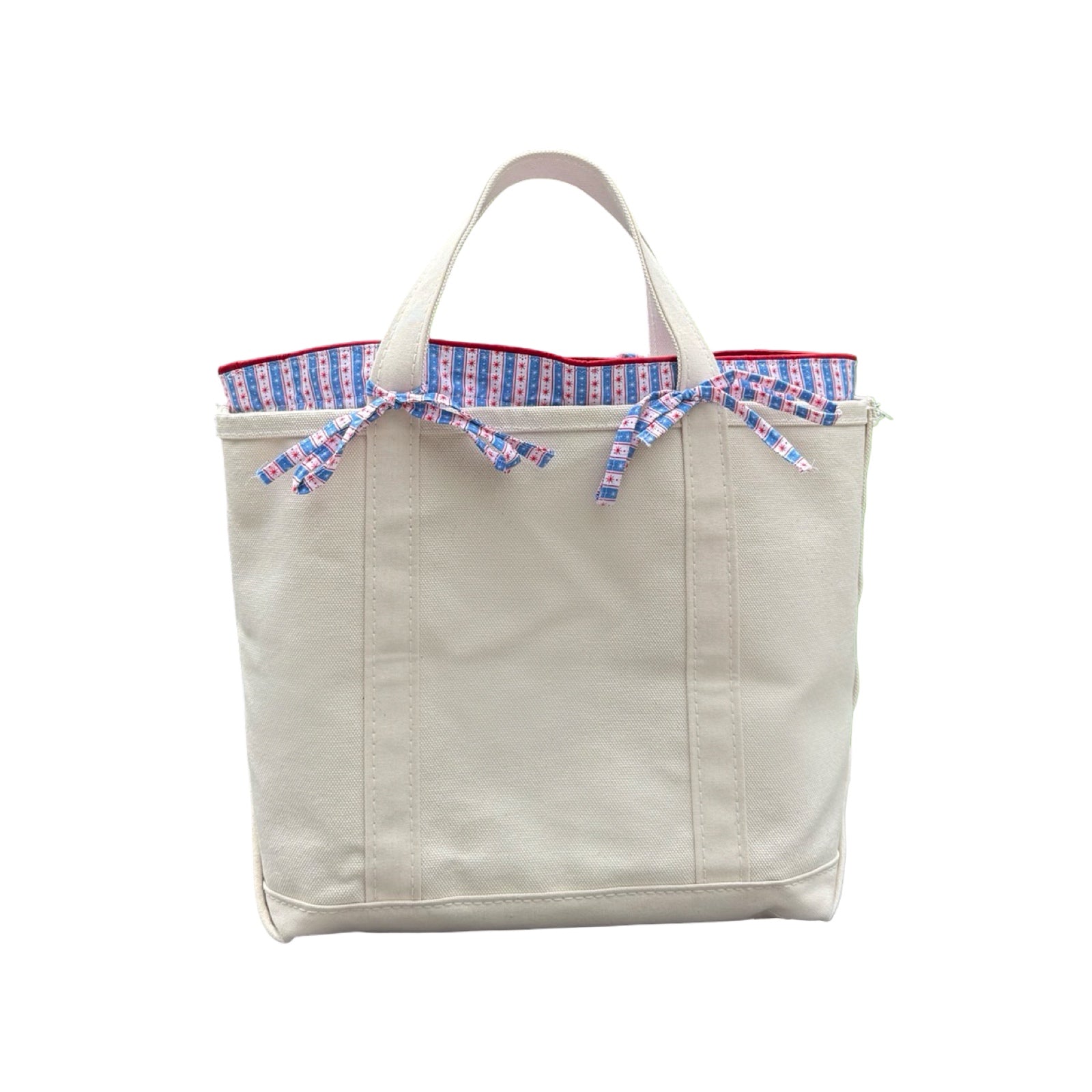 PRE-ORDER: Medium Tote Insert in Red, White and Blue