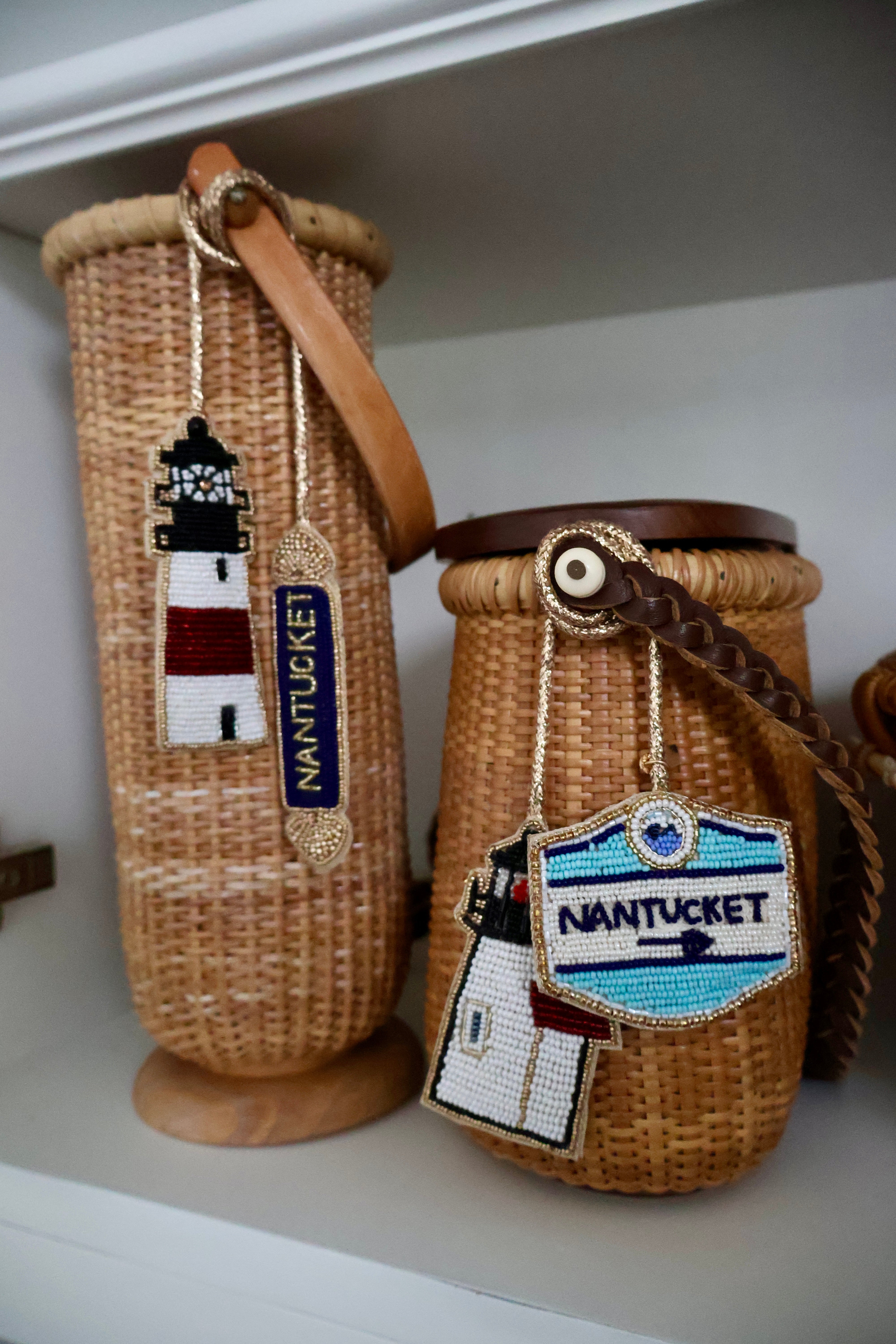 The Nantucket Quarterboard Bag Charm