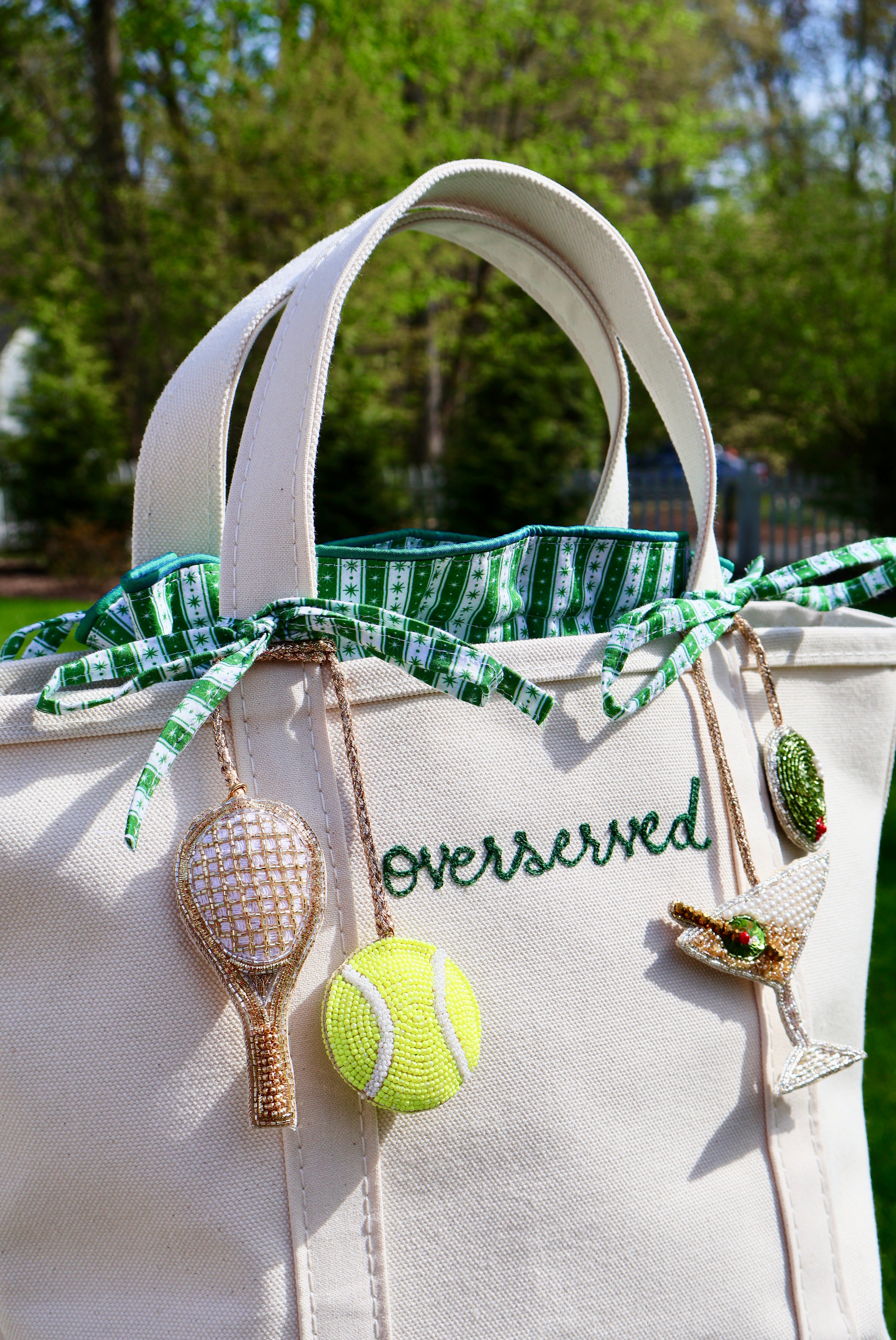 Medium Tote Insert in Green