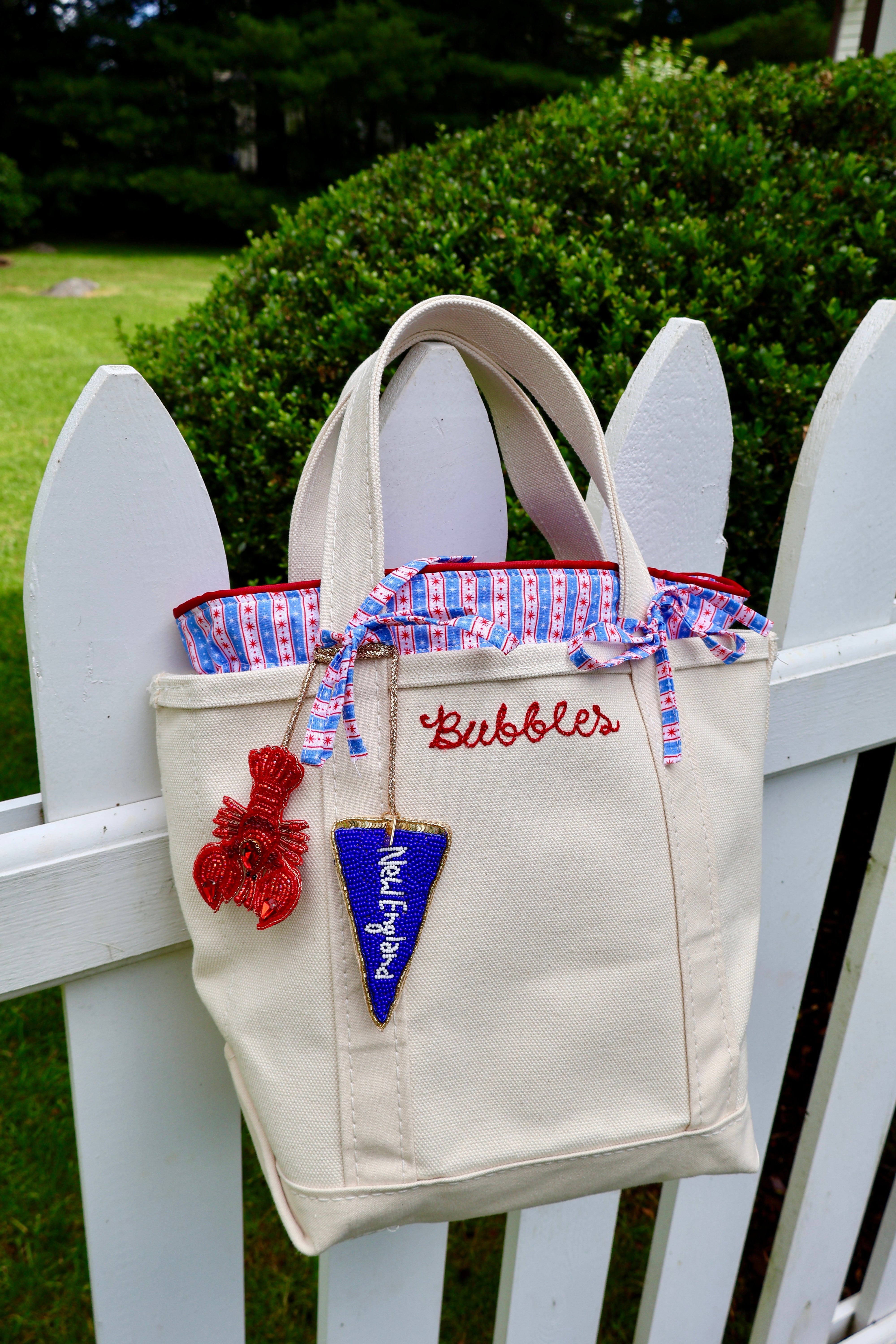 The New England Bag Charm