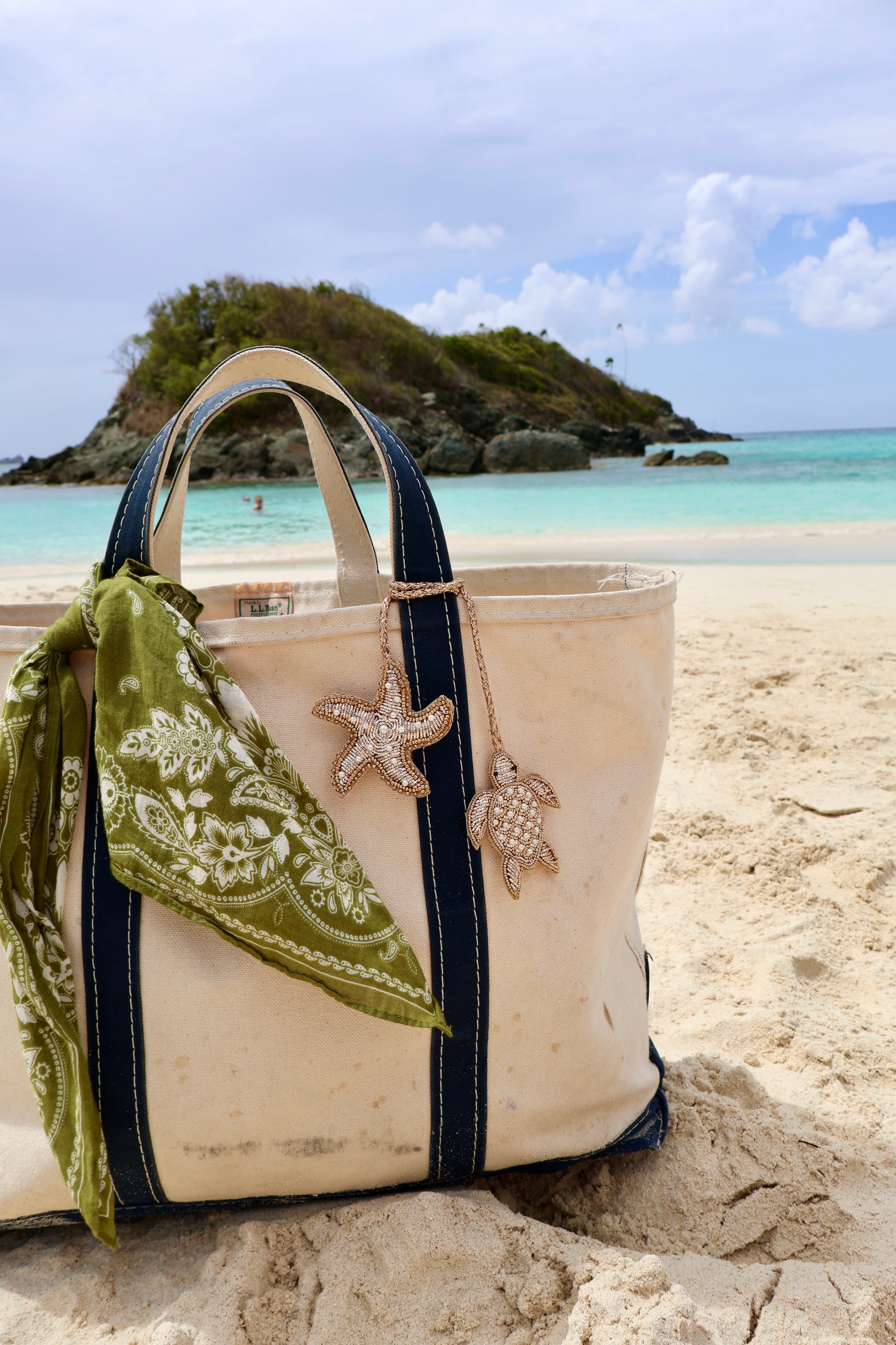 By the Sea Bag Charm