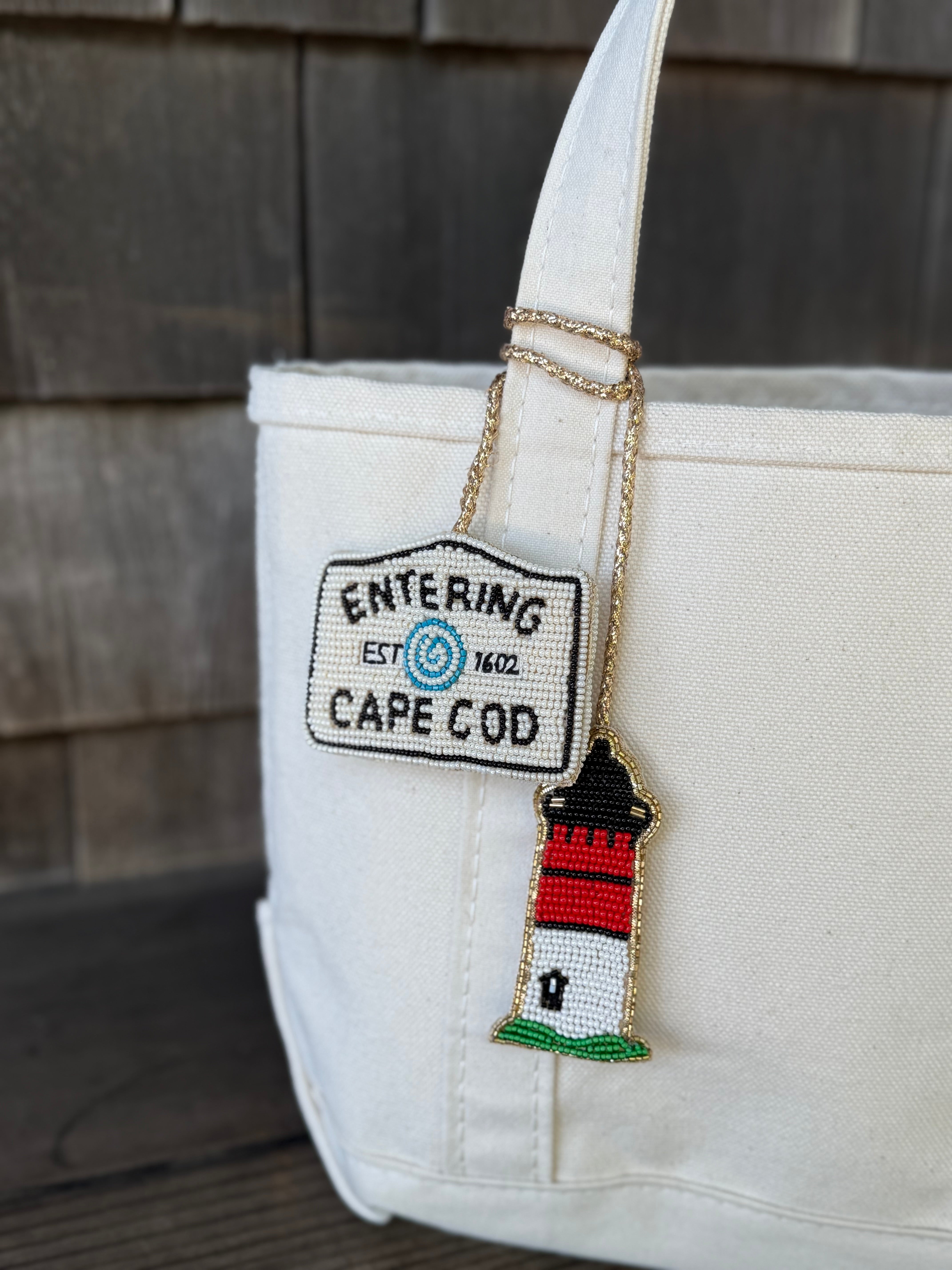 Entering Cape Cod Bag Charm