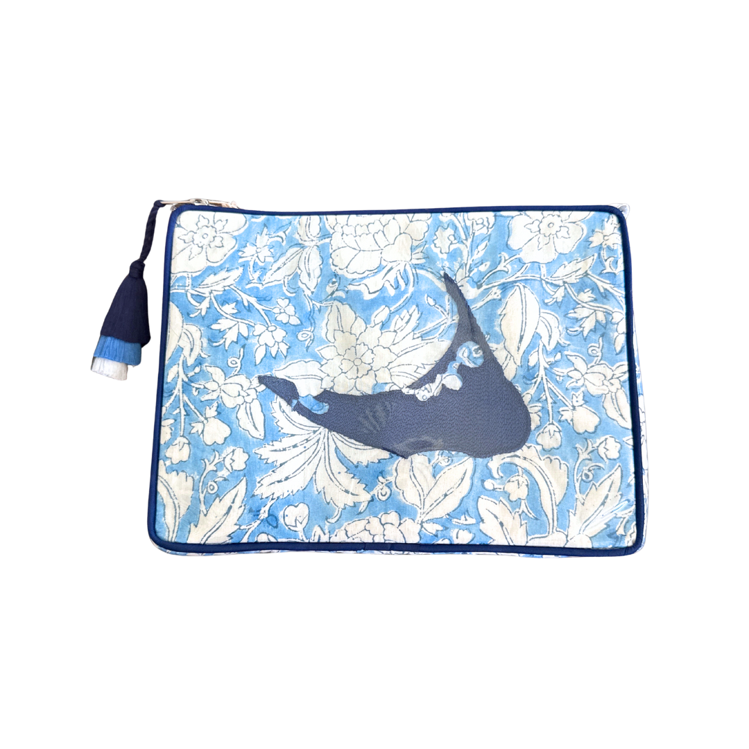 The OG India Bag - Nantucket, Blue - READY TO SHIP
