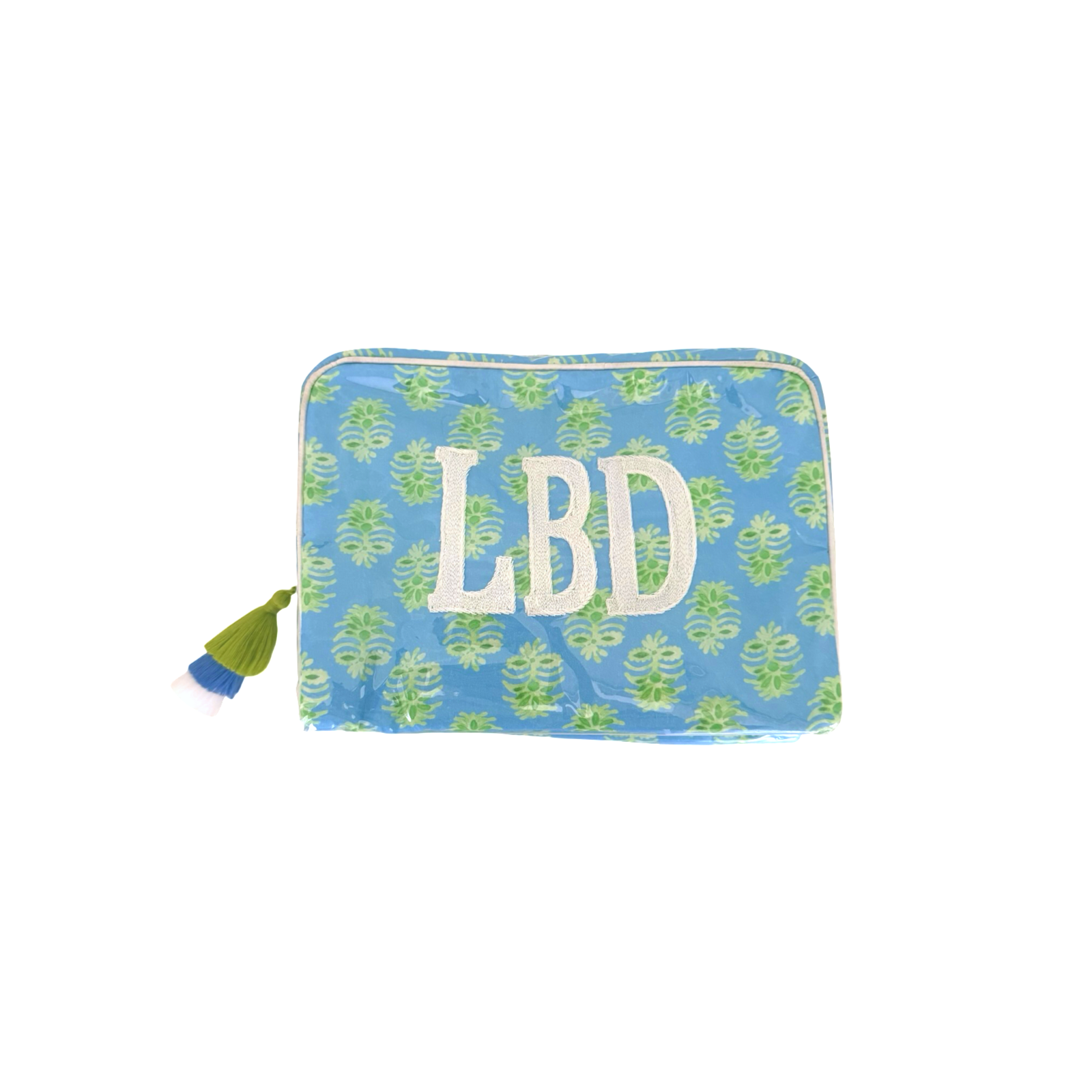 Little Blue Designs Palm Island Custom India Bags