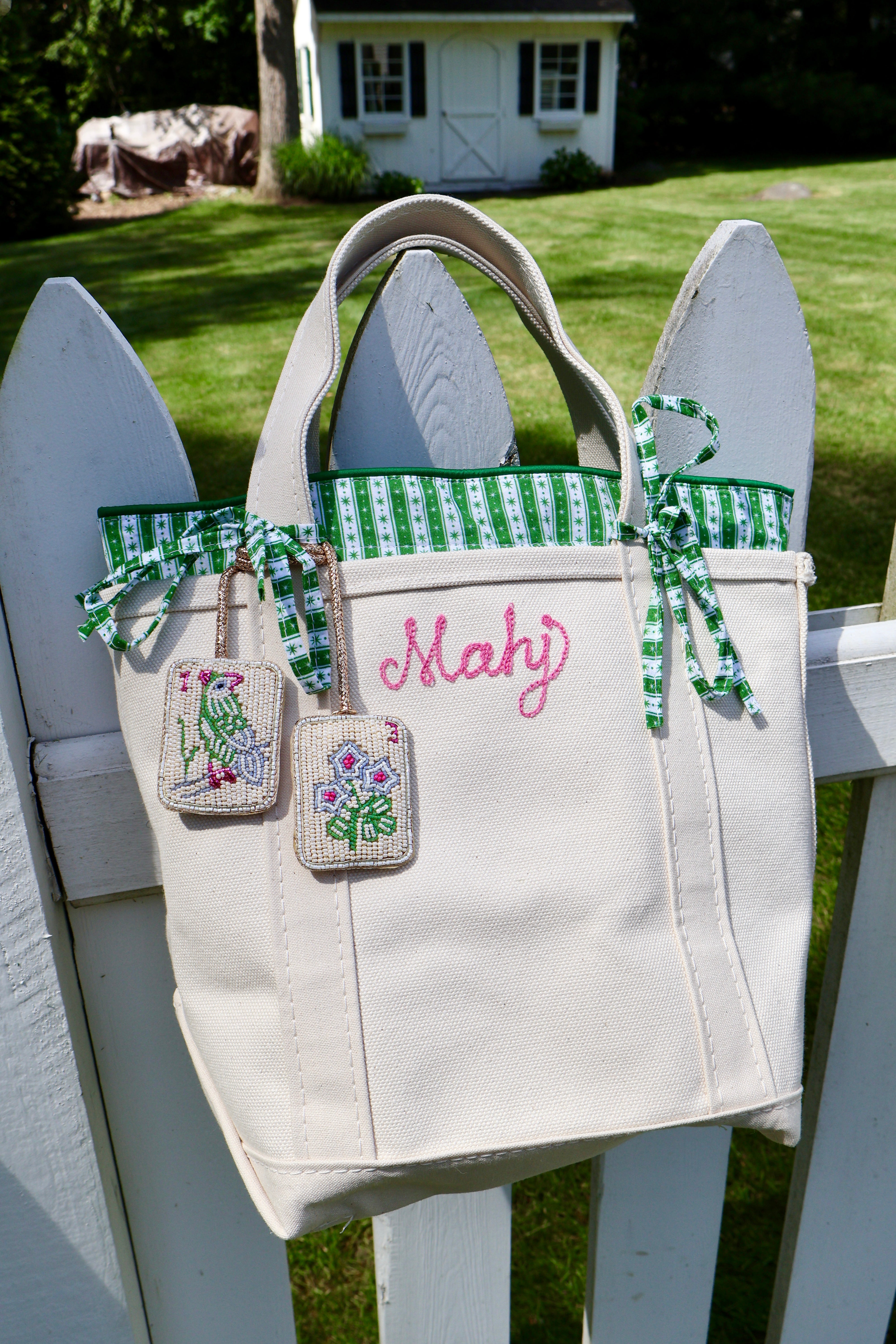Mahjong Bag Charm