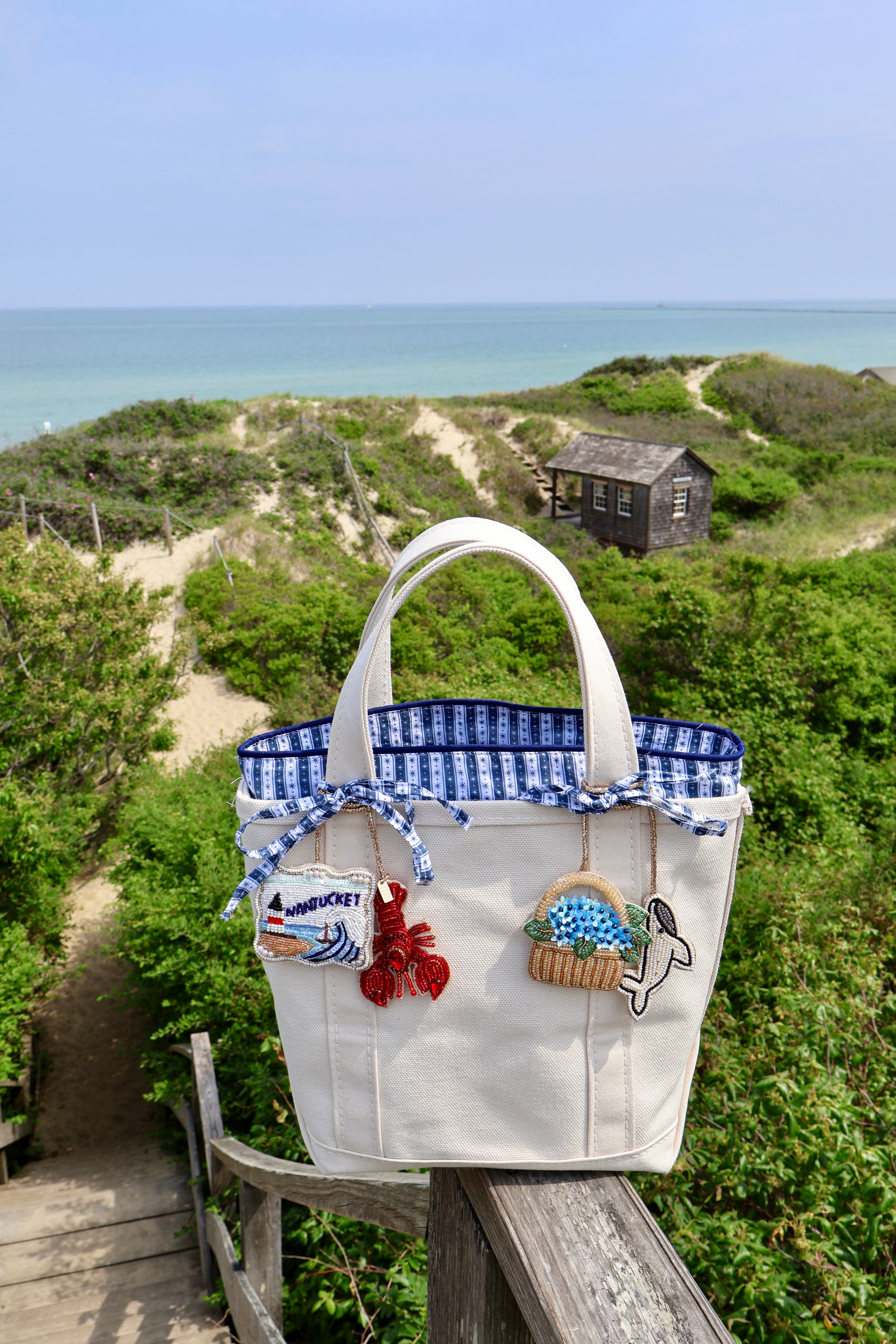 PRE-ORDER: Small Tote Insert in Navy