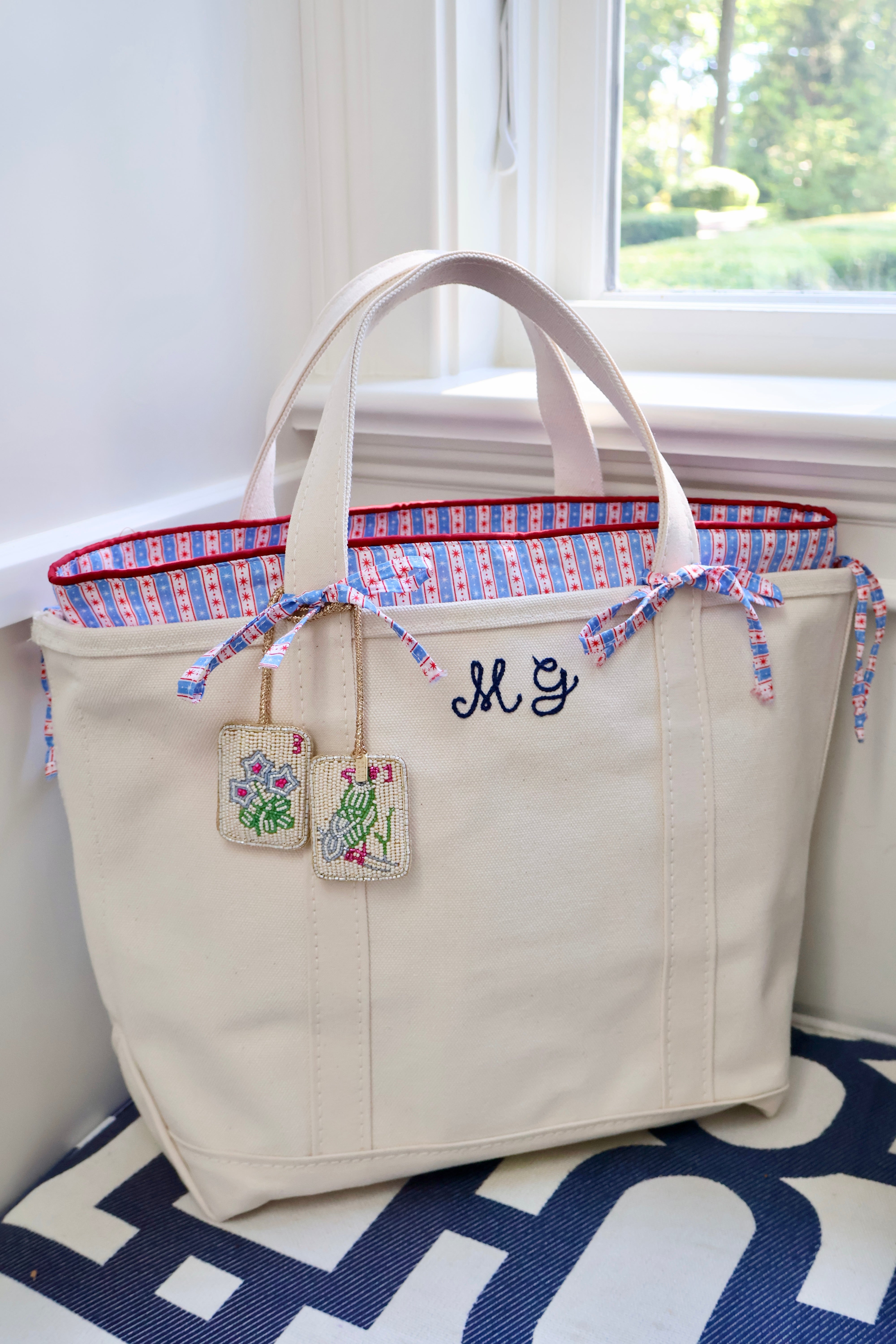 Mahjong Bag Charm