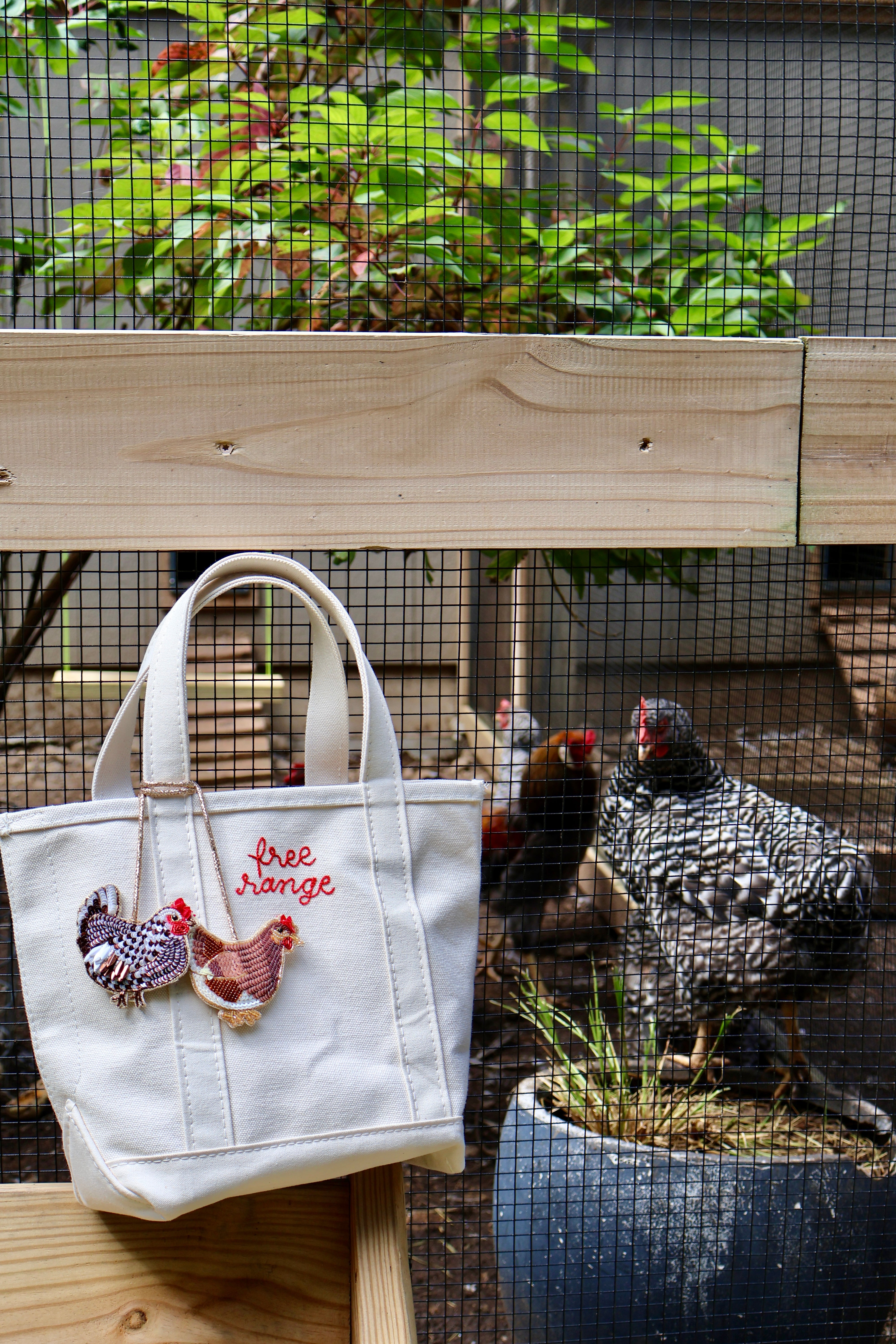 The Chicken Bag Charm