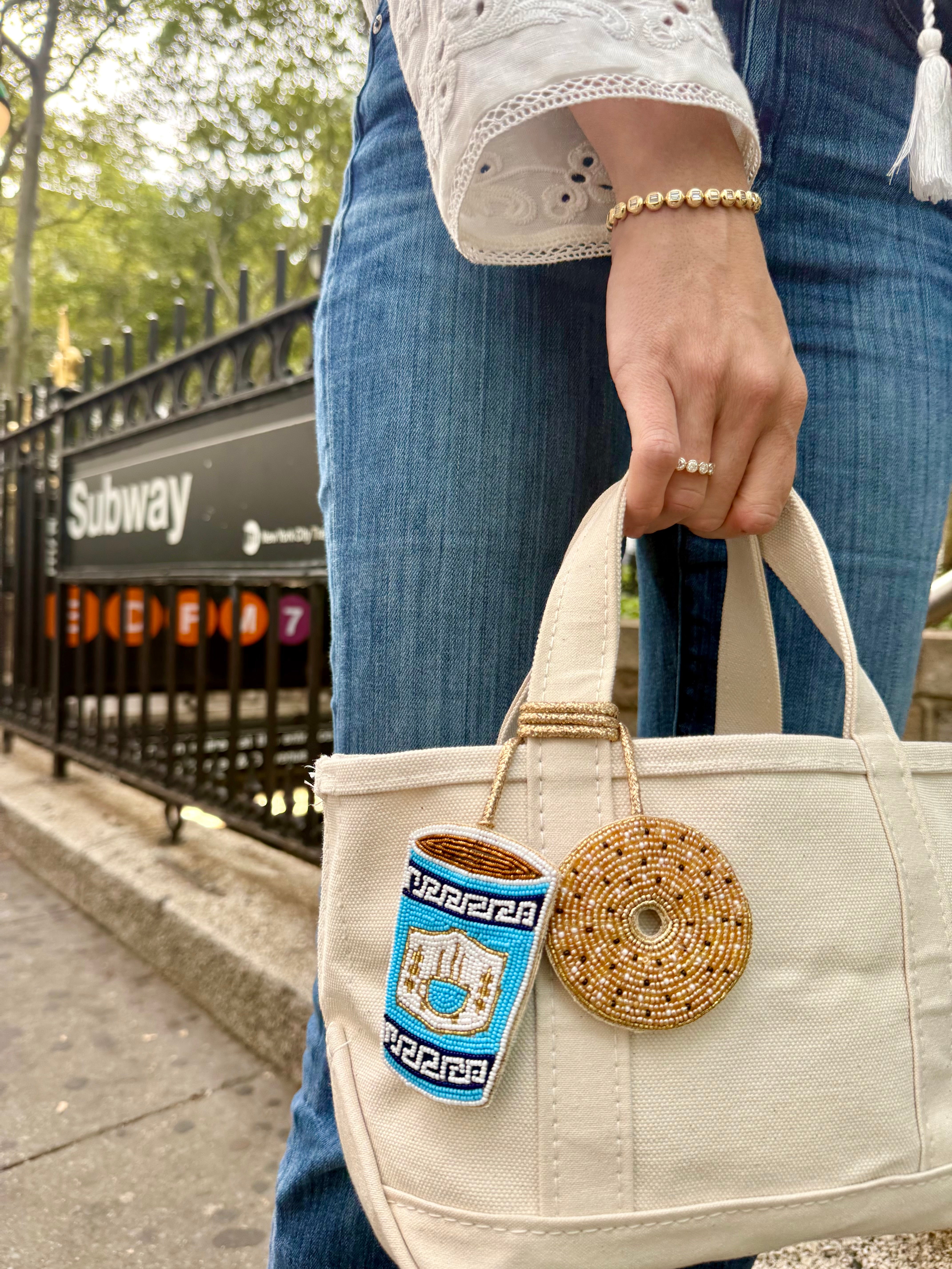 The New York Breakfast Bag Charm