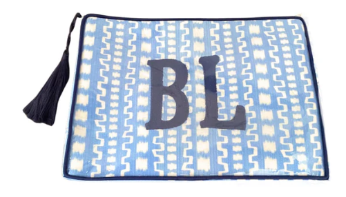 Blue Ikat Custom India Bags