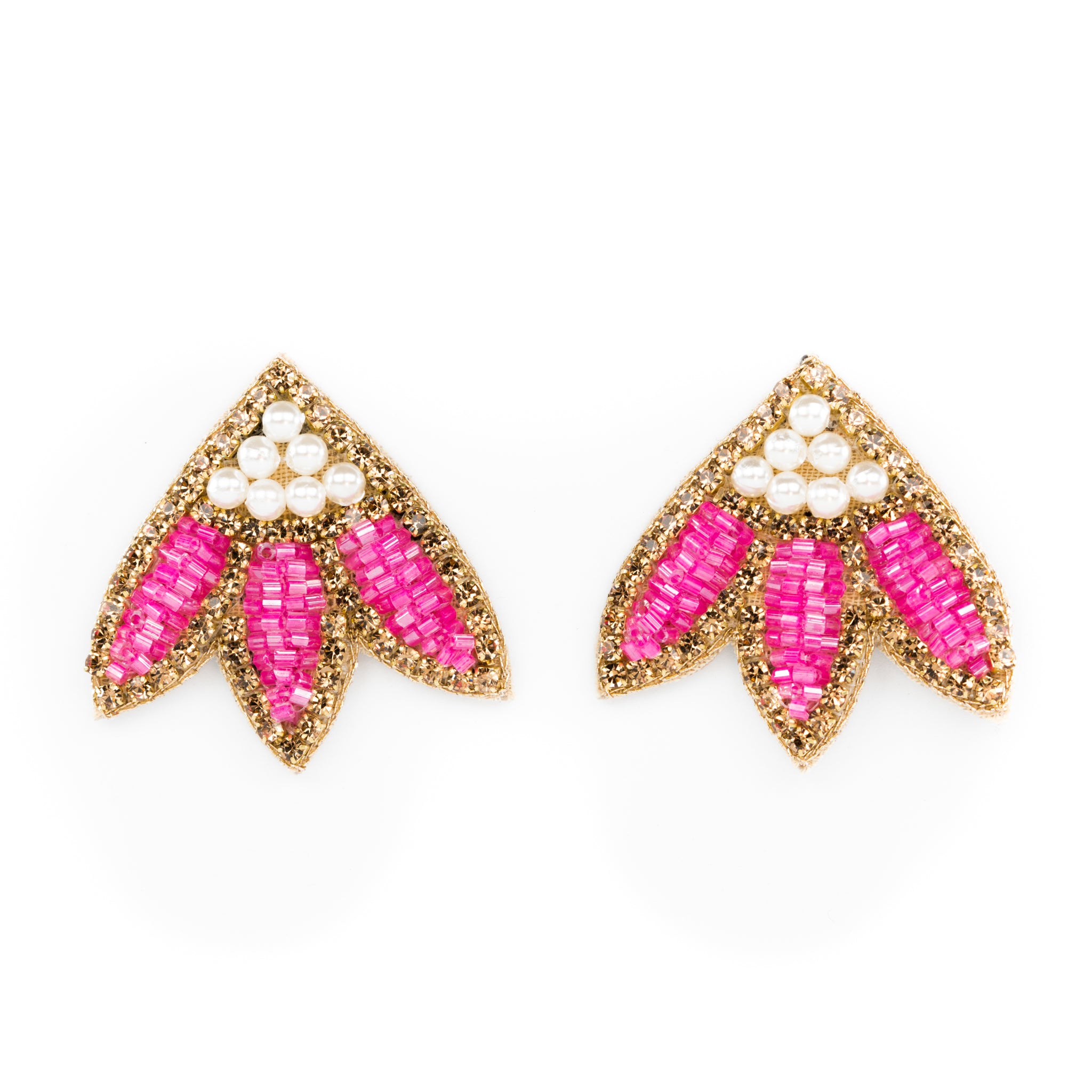 Calypso Studs in Pink