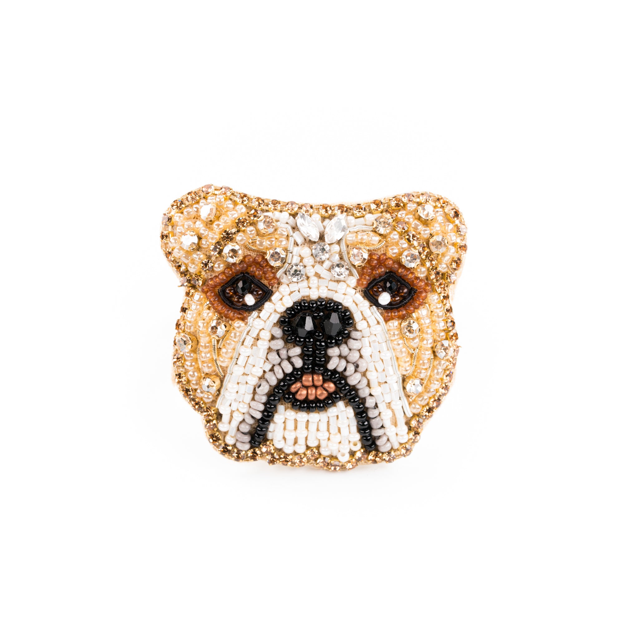 Bulldog Napkin Ring