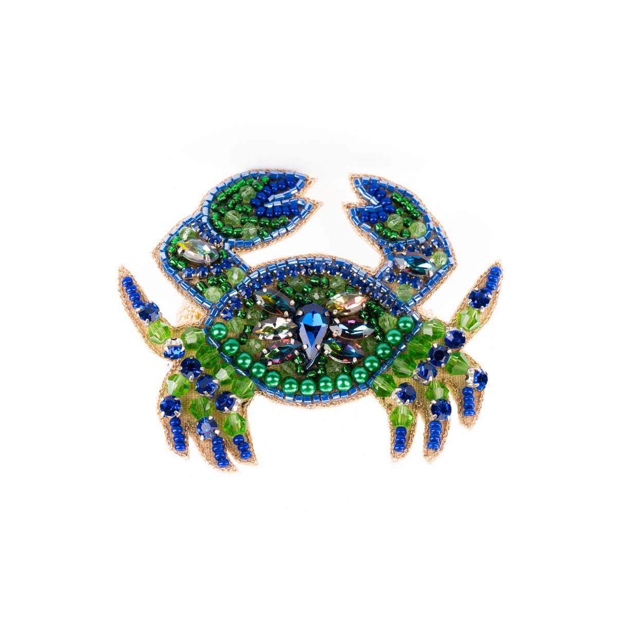 Blue Crab Napkin Ring Beth Ladd Collections