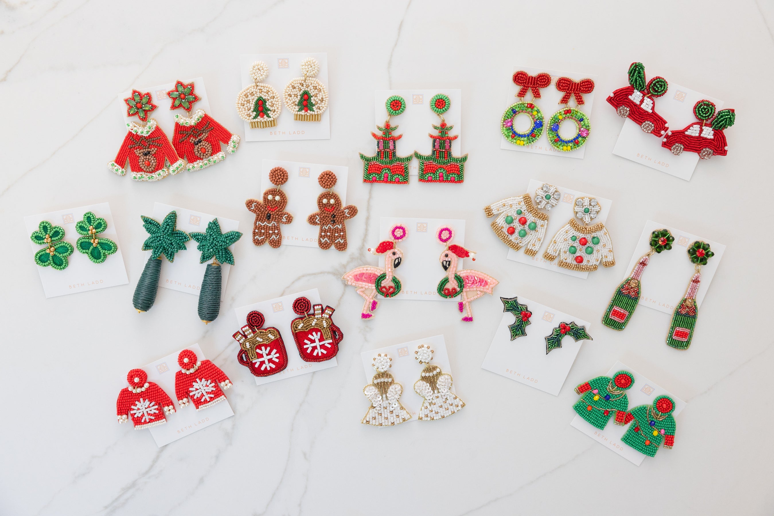 Festive Pagoda Earrings