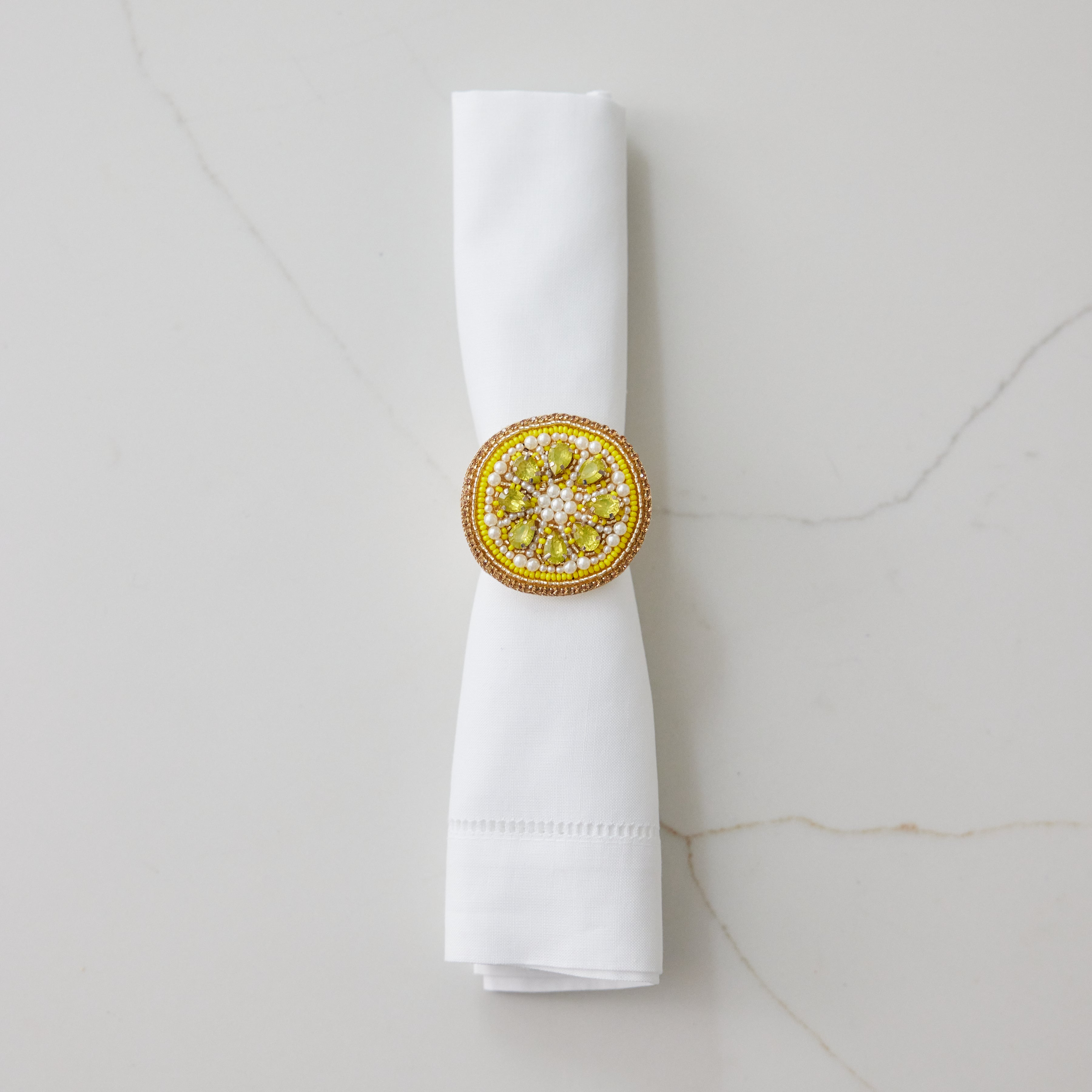 Lemon Slice Napkin Ring
