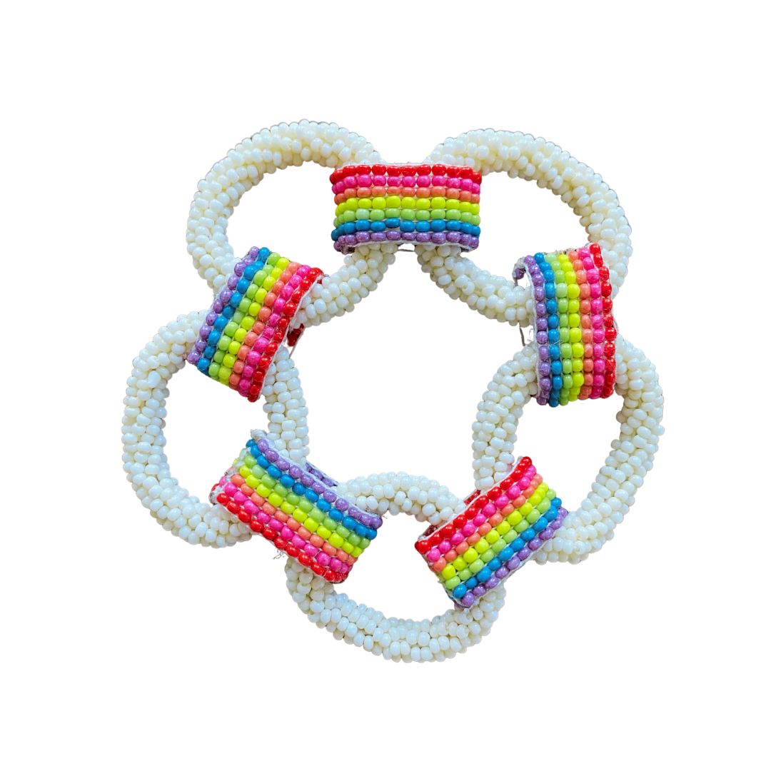 Links Bracelet in Rainbow Links