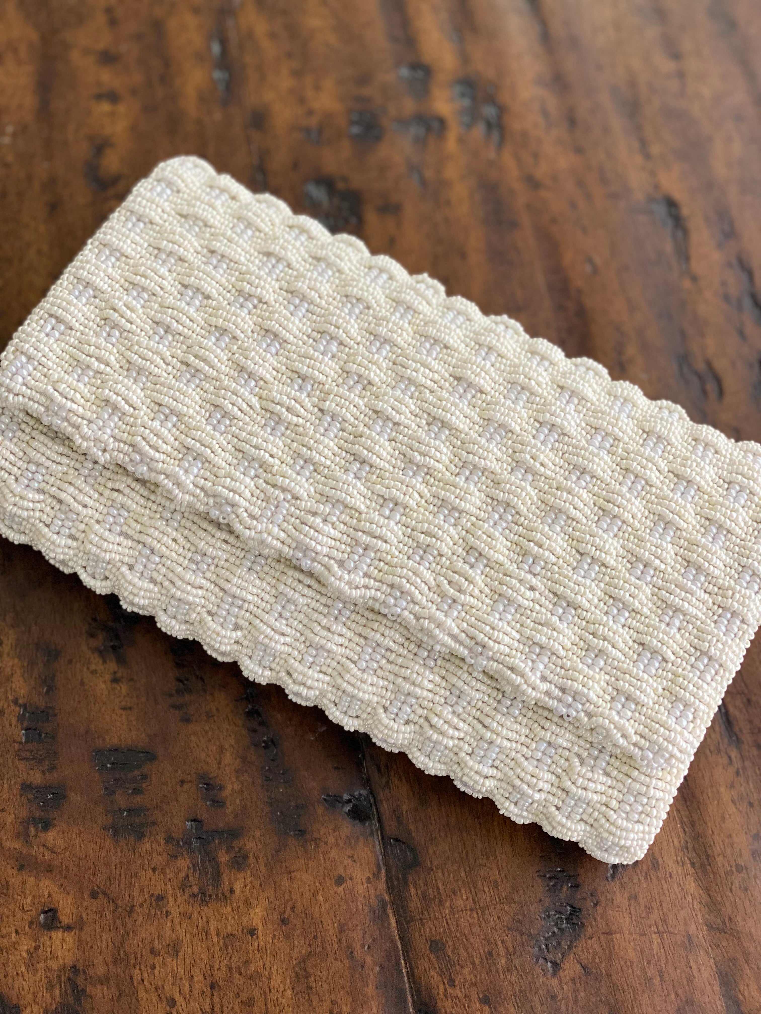 Custom Basketweave Clutch