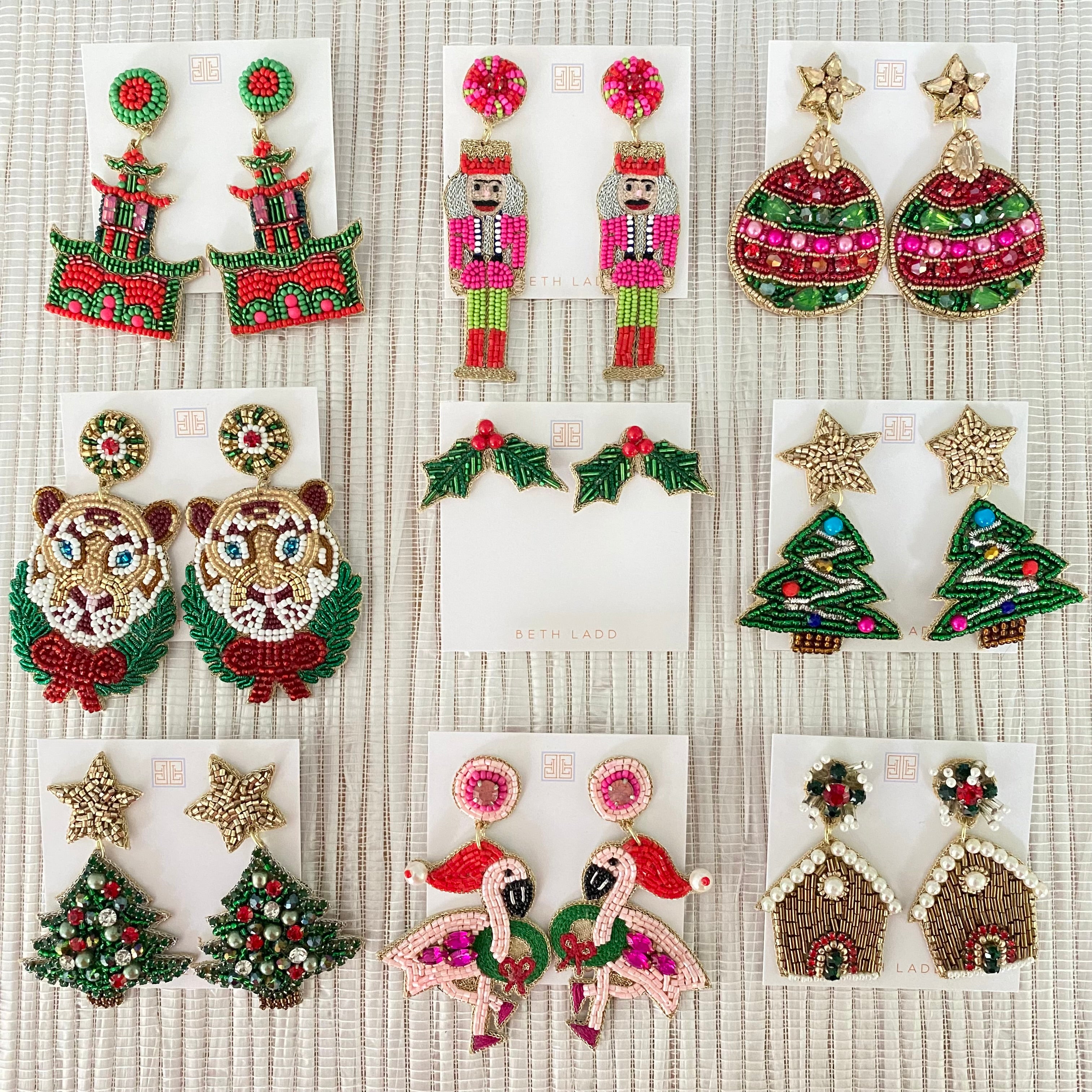 Festive Pagoda Earrings