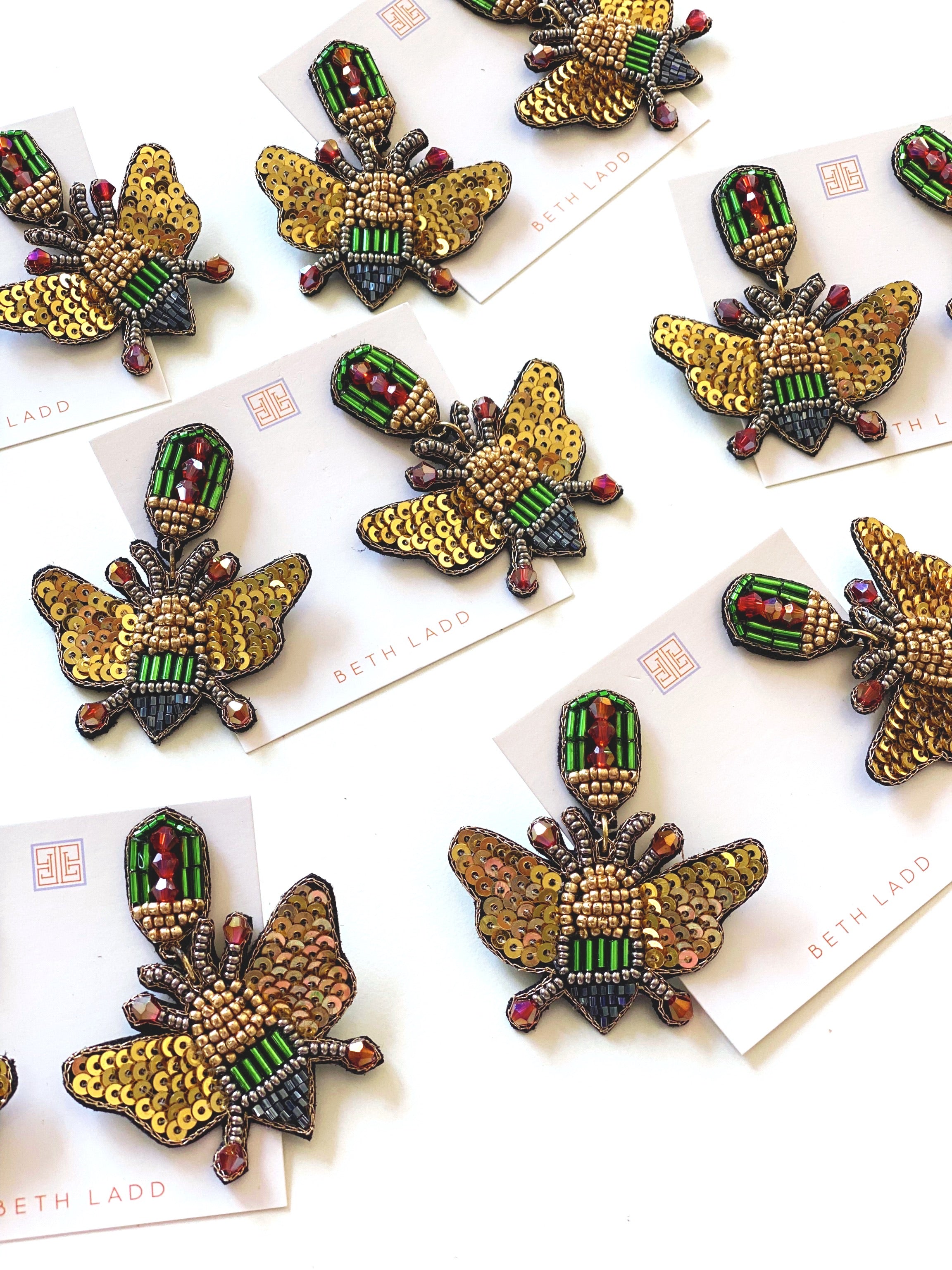 Royal Bee Earrings