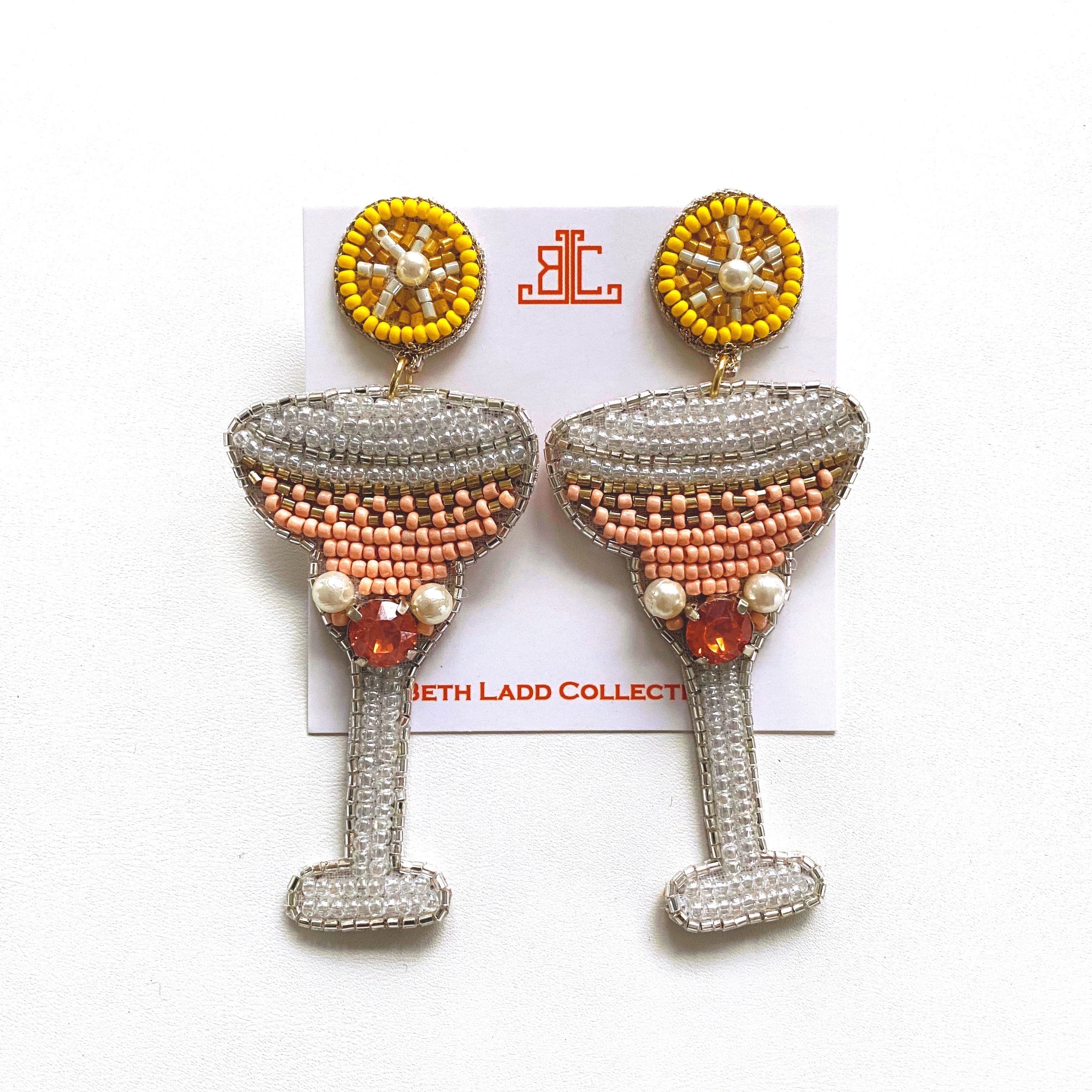 Peach Bellini Earrings